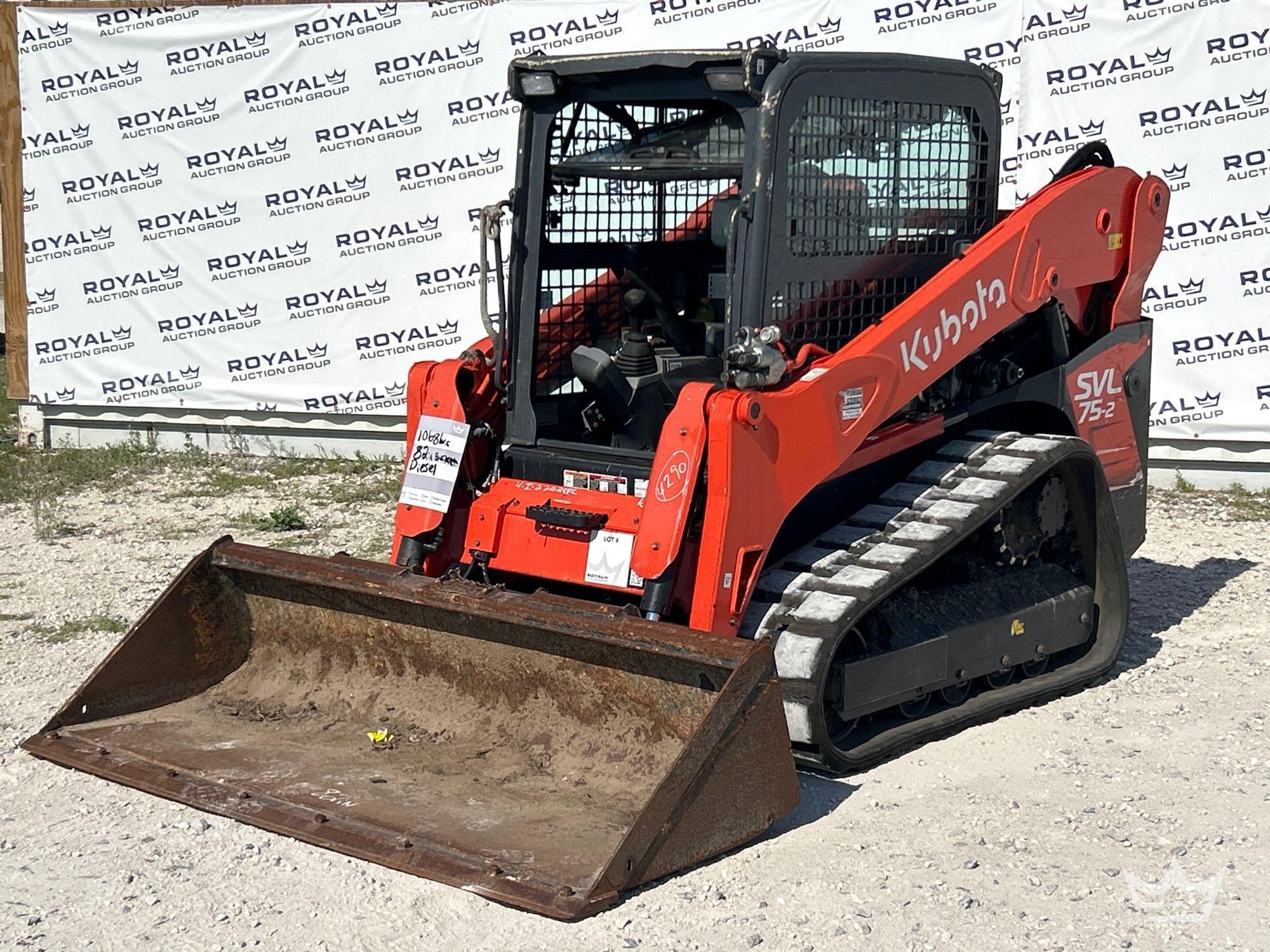 Kubota SVL75-2 Compact Track Loader Skid Steer (A64553)