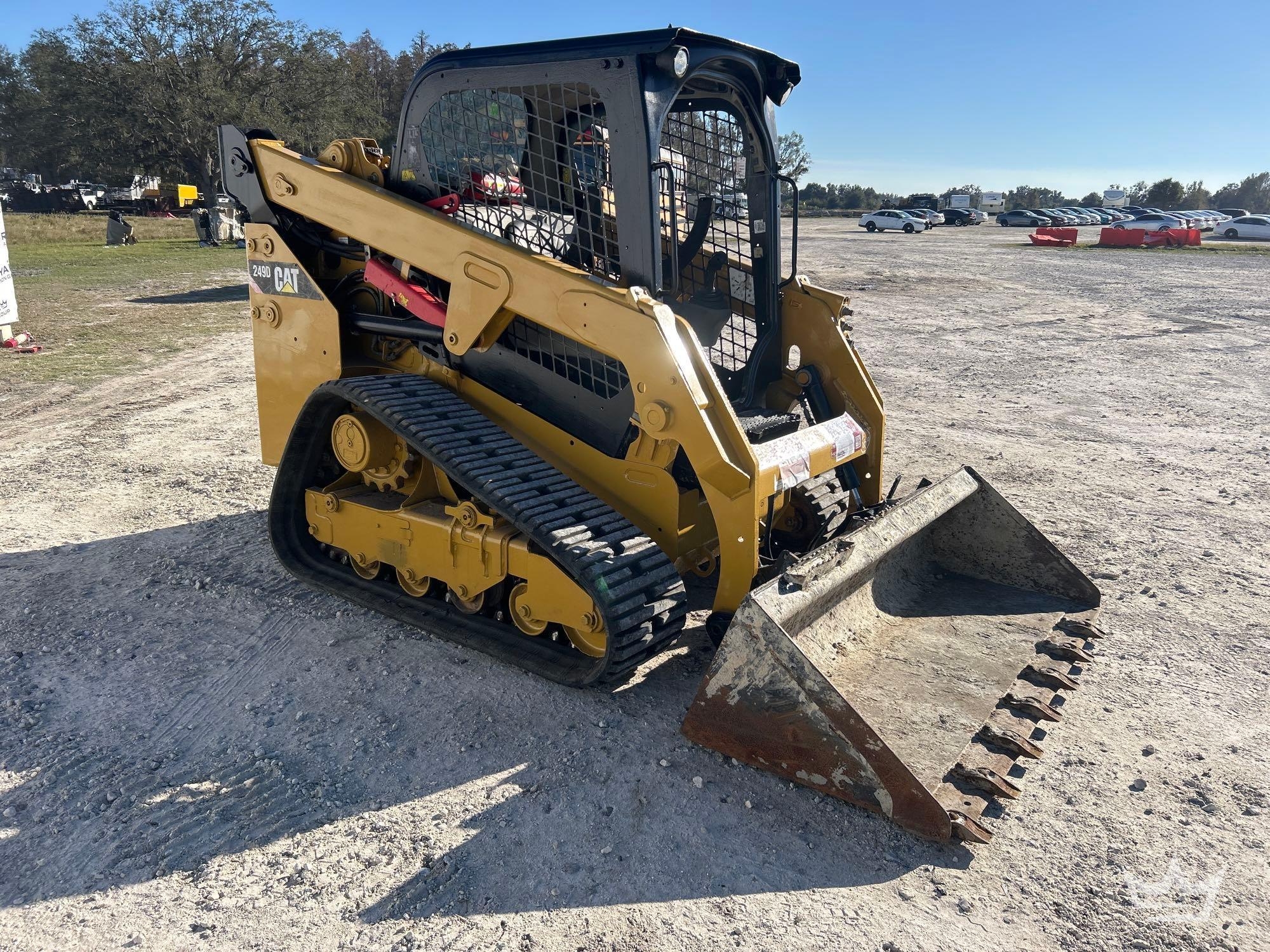 2017 Caterpillar 249D Compact Track Loader Skid Steer (A59228)