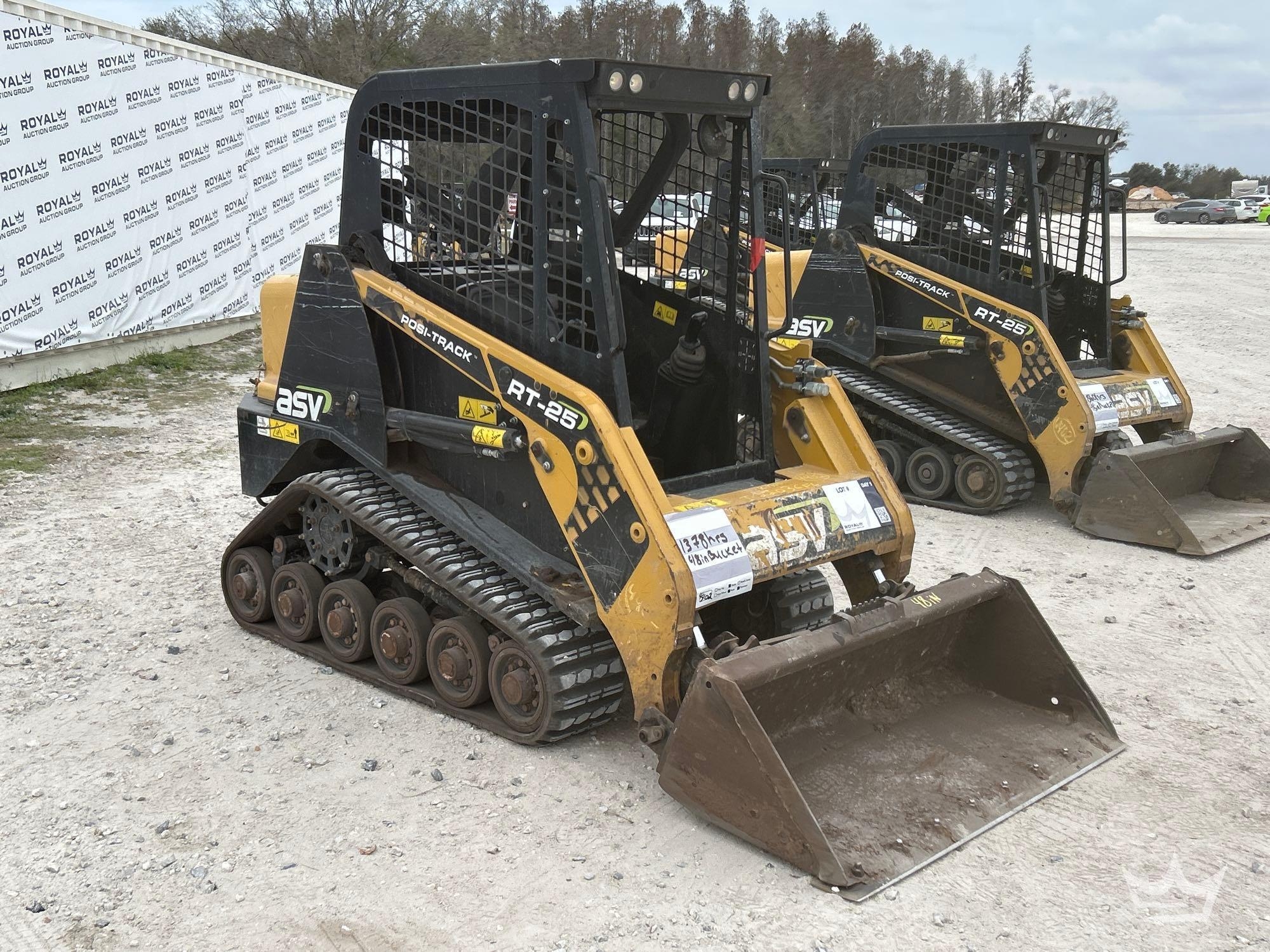 2021 ASV RT-25 Posi-Track Compact Track Loader Skid Steer (A61572)