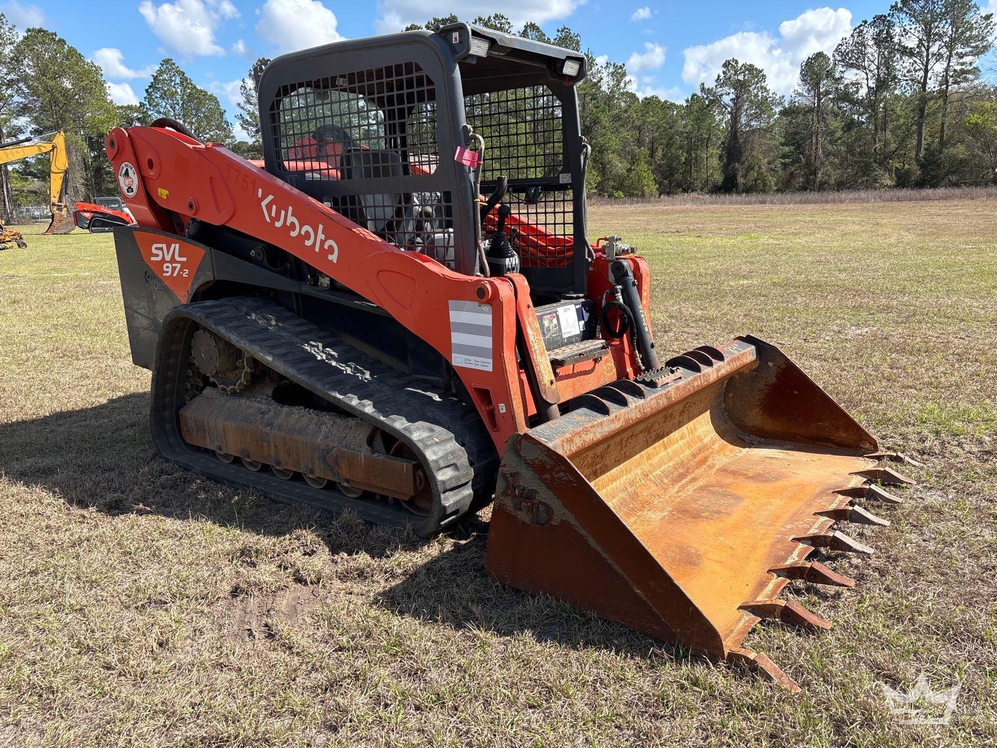 2022 Kubota SVL97-2 Compact Track Loader Skid Steer (A64553)