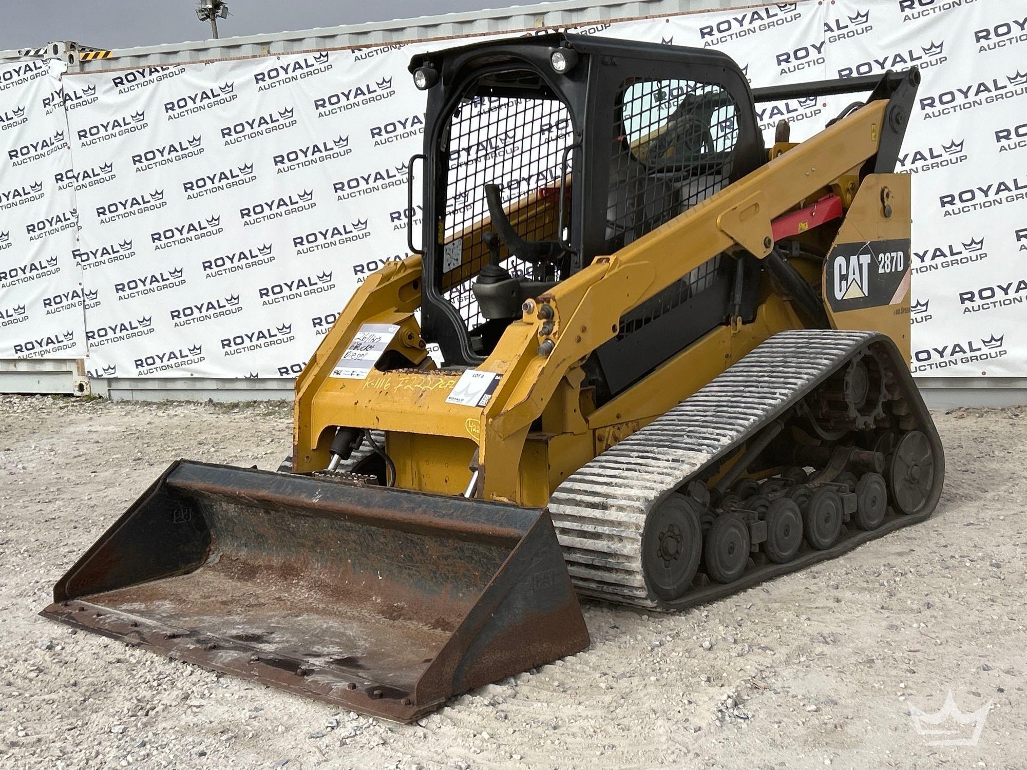 2018 Caterpillar 287D Two Speed Compact Track Loader Skid Steer (A64553)