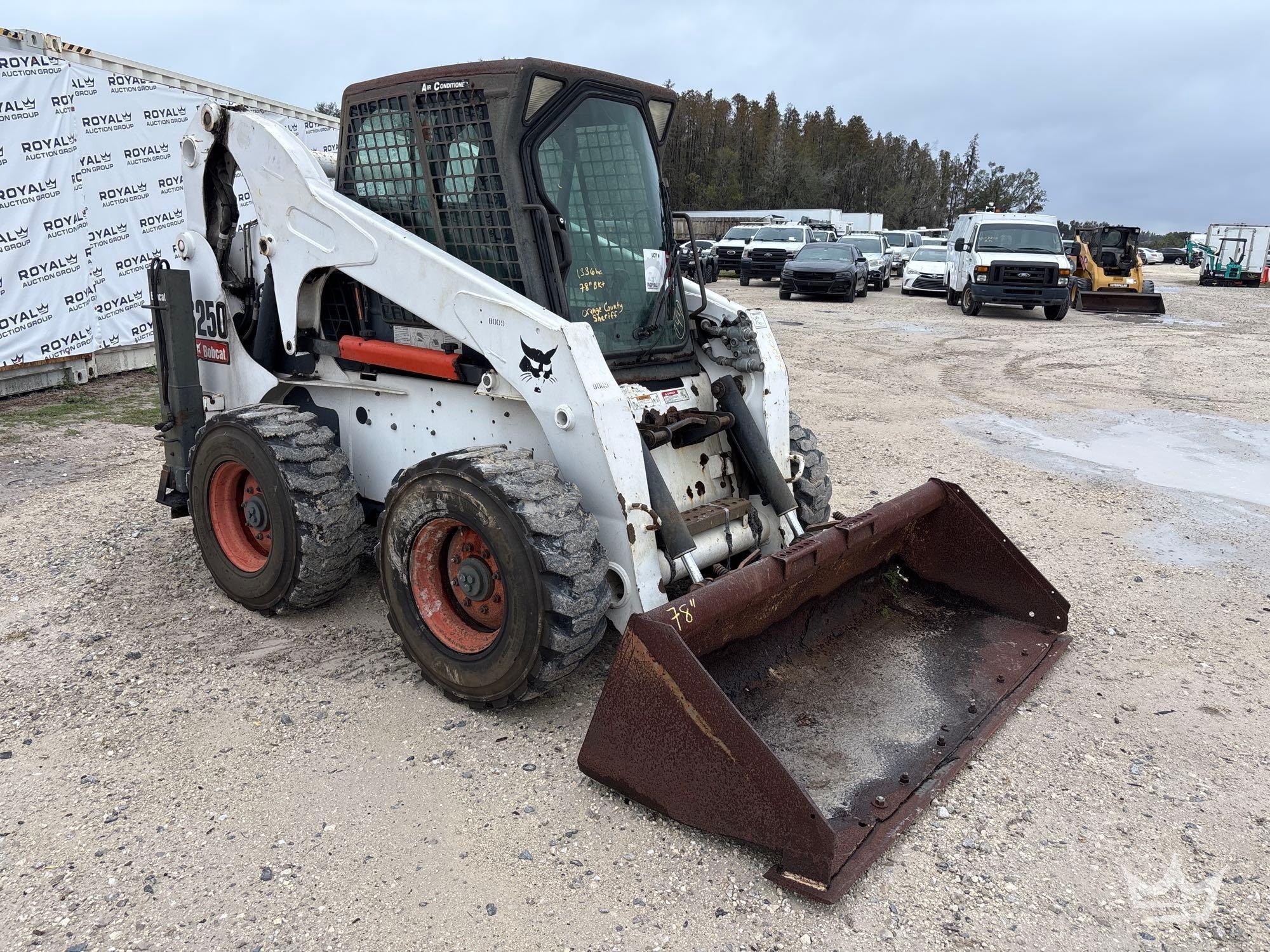 2008 Bobcat S250 Compact Wheel Loader Skid Steer (A59228)