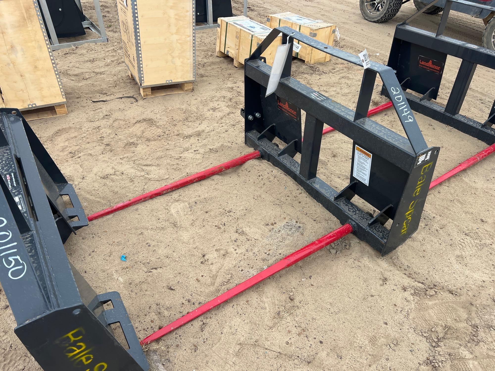 UNUSED LANDHONOR BS-12-2500G BALE SPEAR (A54757)