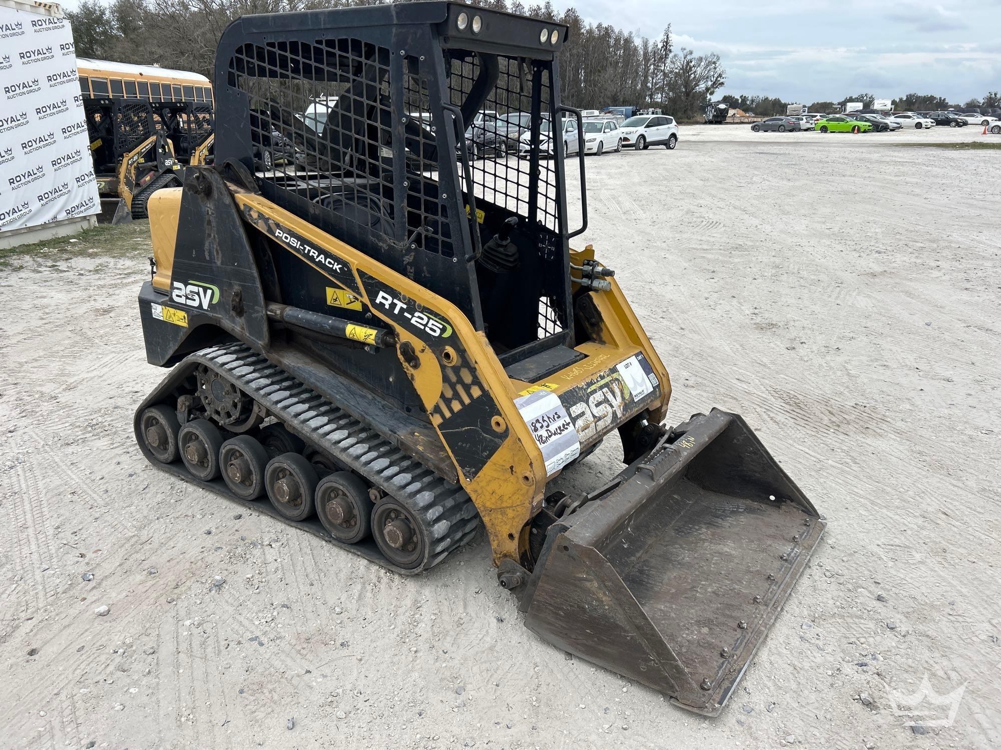 2022 ASV RT-25 Posi-Track Compact Track Loader Skid Steer (A61572)