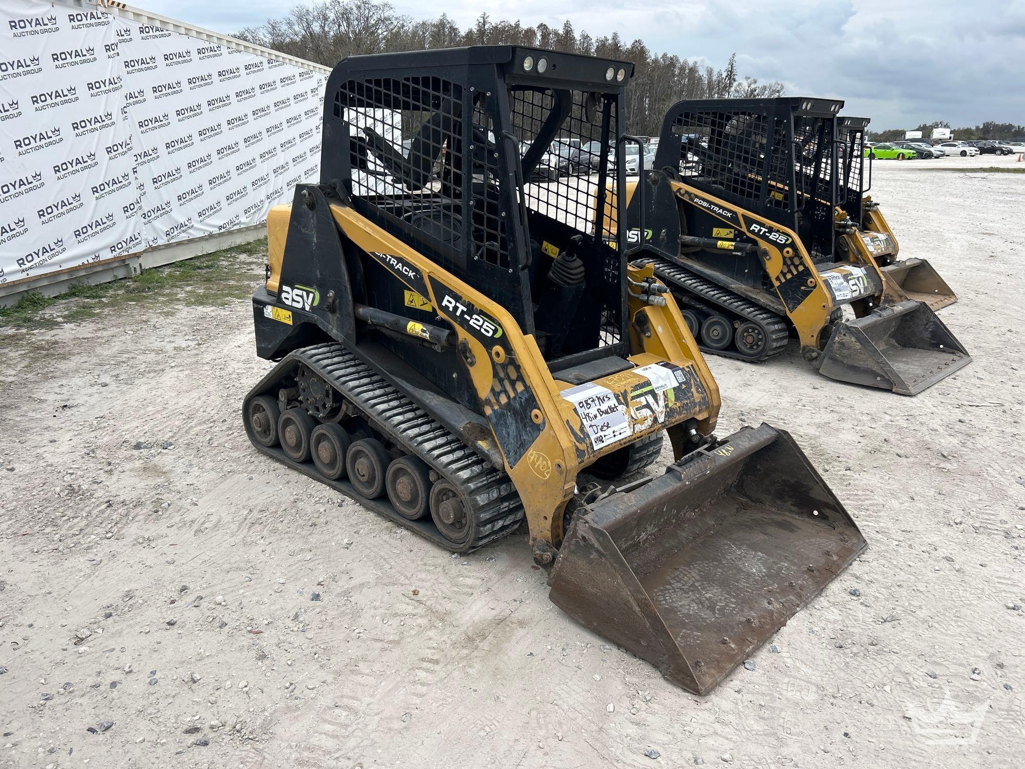 2023 ASV RT-25 Posi-Track Compact Track Loader Skid Steer (A61572)