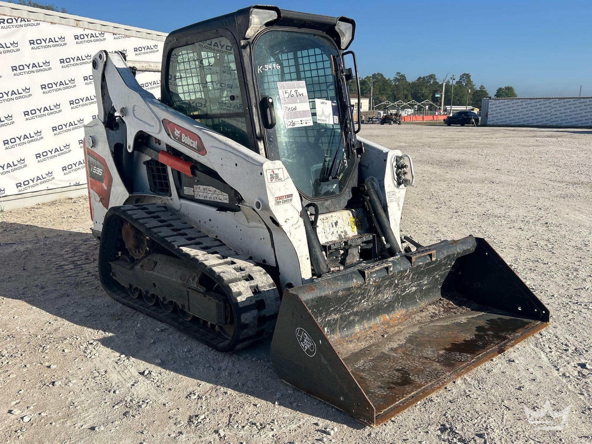 2023 Bobcat T595 Compact Track Loader Skid Steer (A64553)