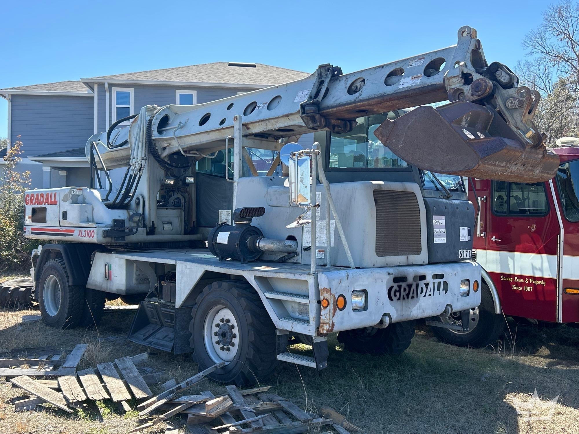 2003 Gradall XL3100 Highway Speed Wheeled Excavator (A61567)