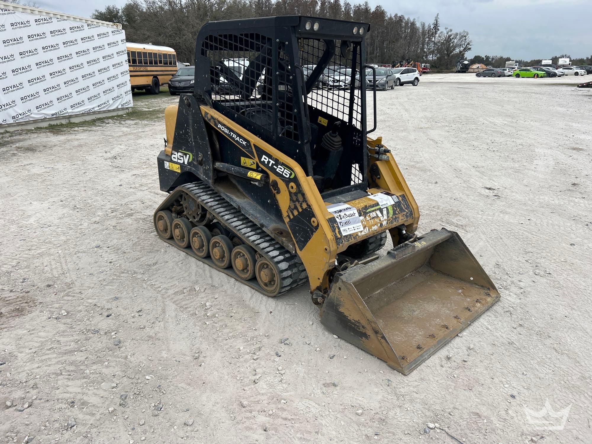 2023 ASV RT-25 Posi-Track Compact Track Loader Skid Steer (A61572)