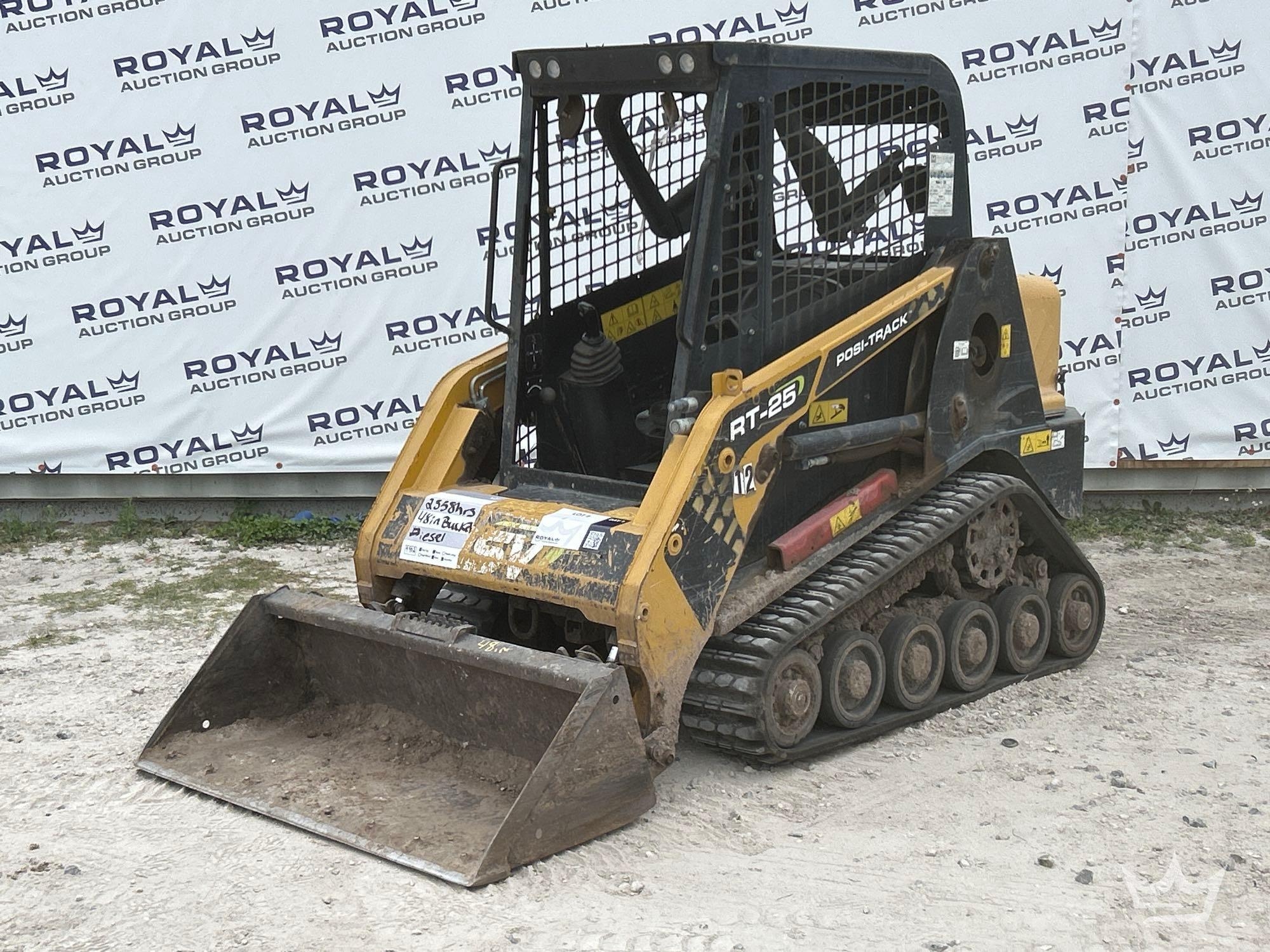 2019 ASV RT-25 Posi-Track Compact Track Loader Skid Steer (A64553)