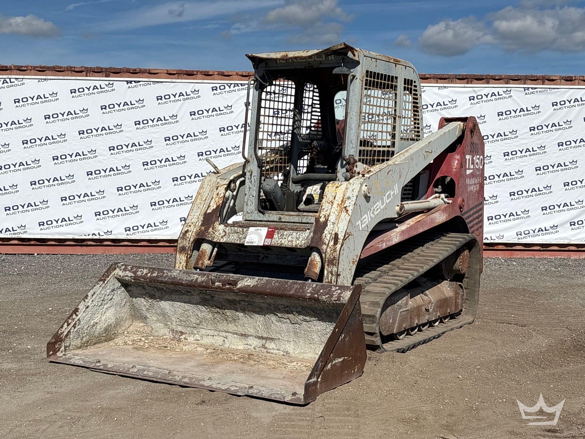 Takeuchi TL150 Compact Track Loader Skid Steer (A59228)