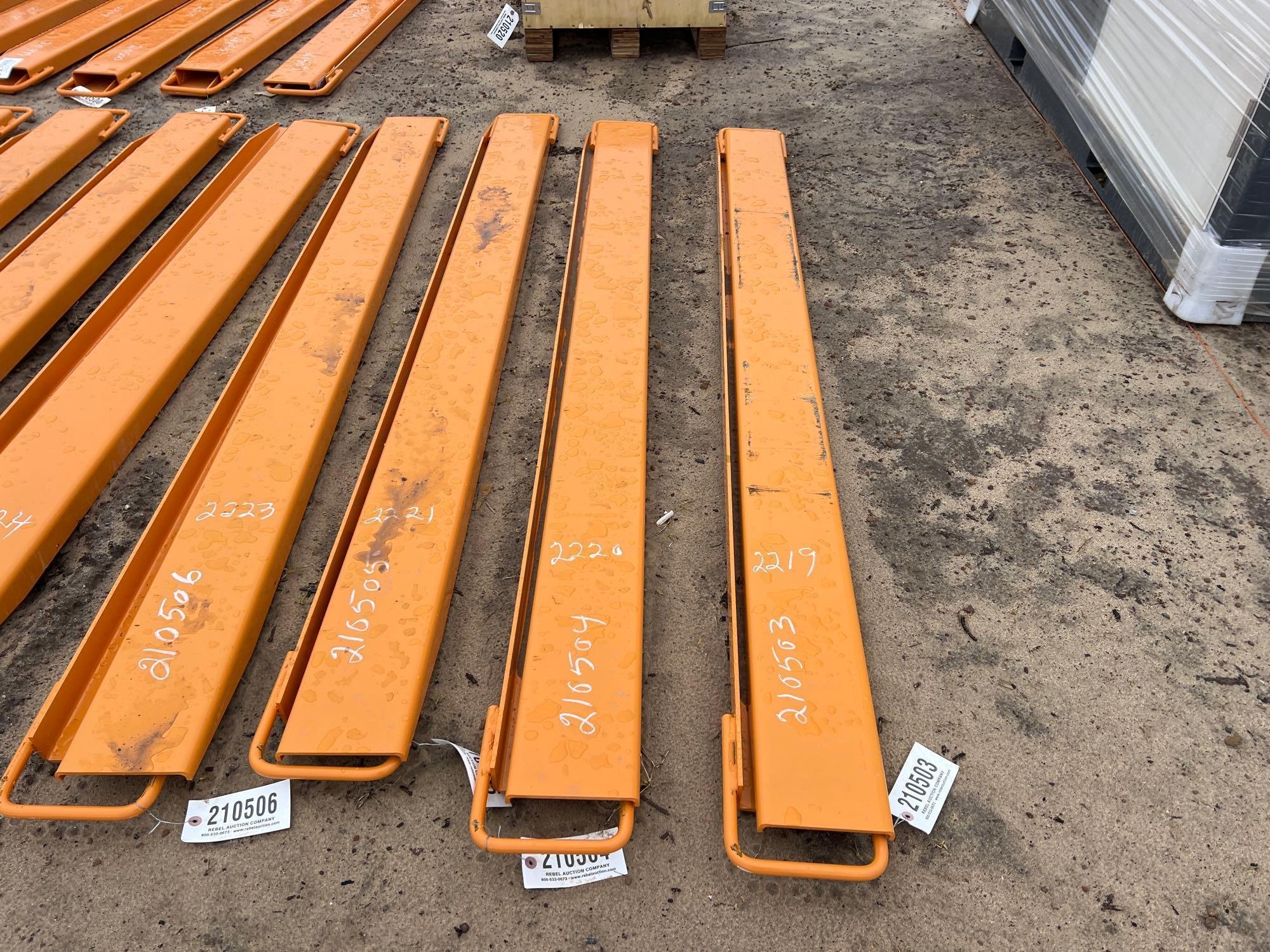 UNUSED WOLVERINE 8' FORK EXTENSIONS (A62131)