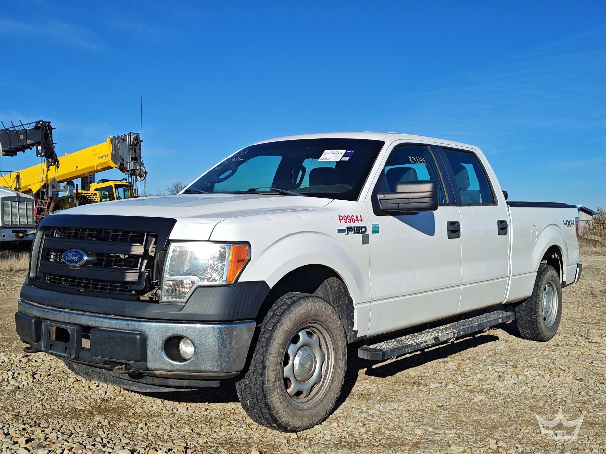 2013 Ford F-150 4x4 Crew Cab Pickup Truck (A55973)