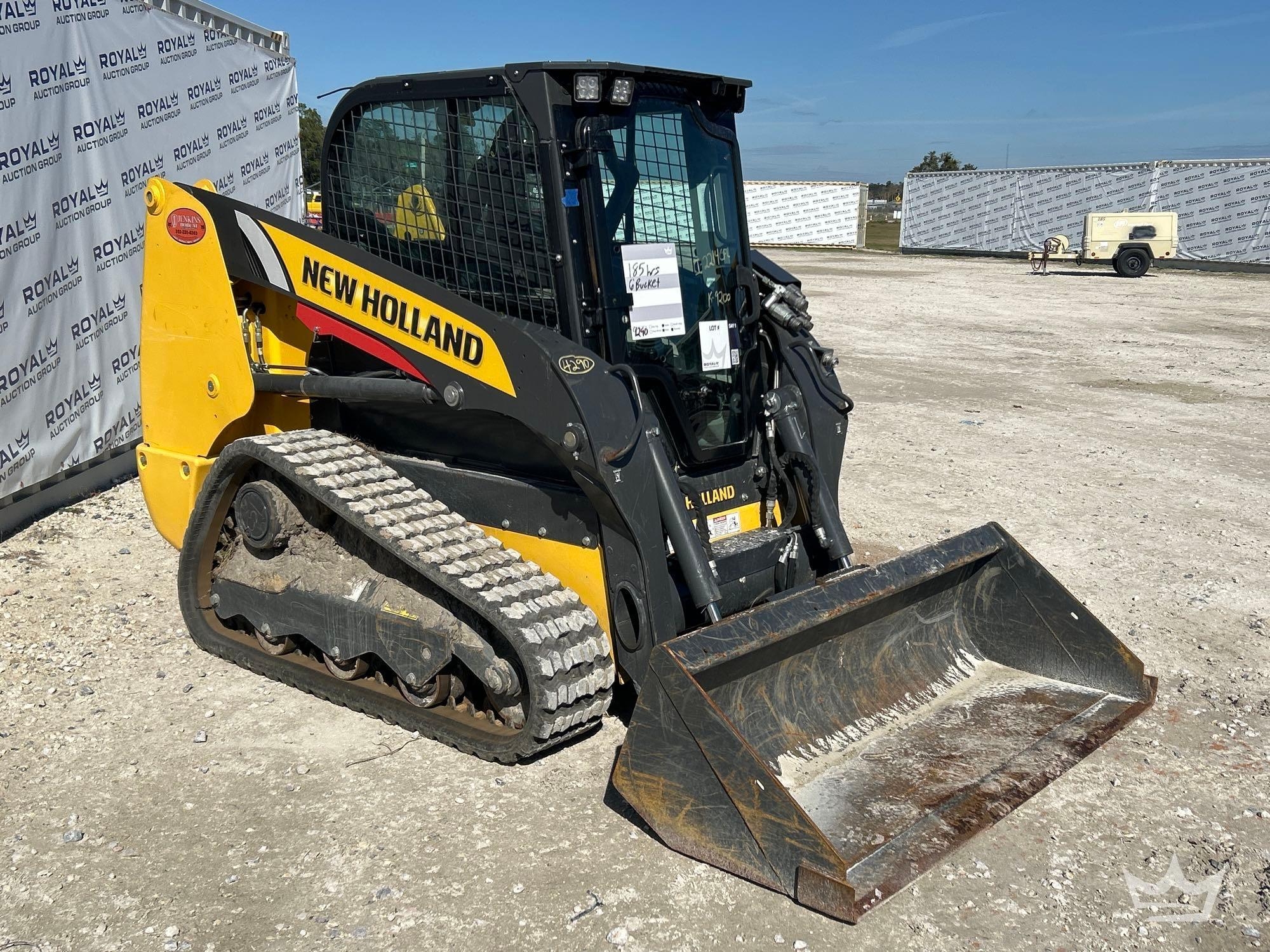 2023 New Holland C327 High Flow Compact Track Loader Skid Steer (A64553)