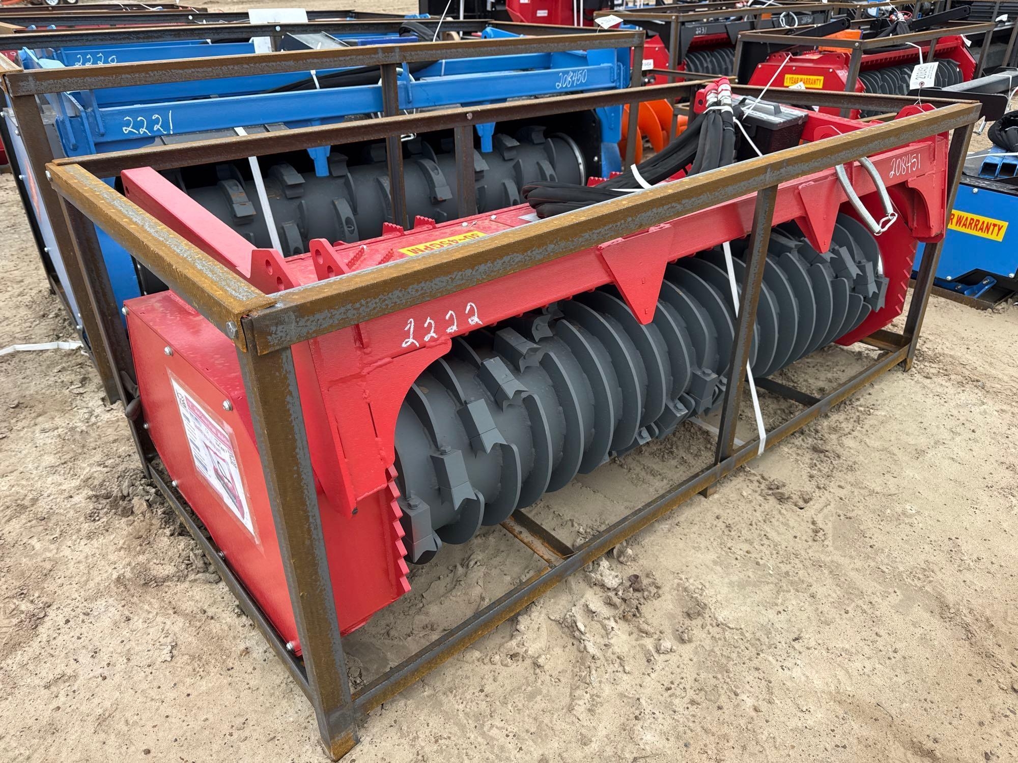 UNUSED RAYTREE RMBD72-72" HYD DRUM MULCHER (A60432)