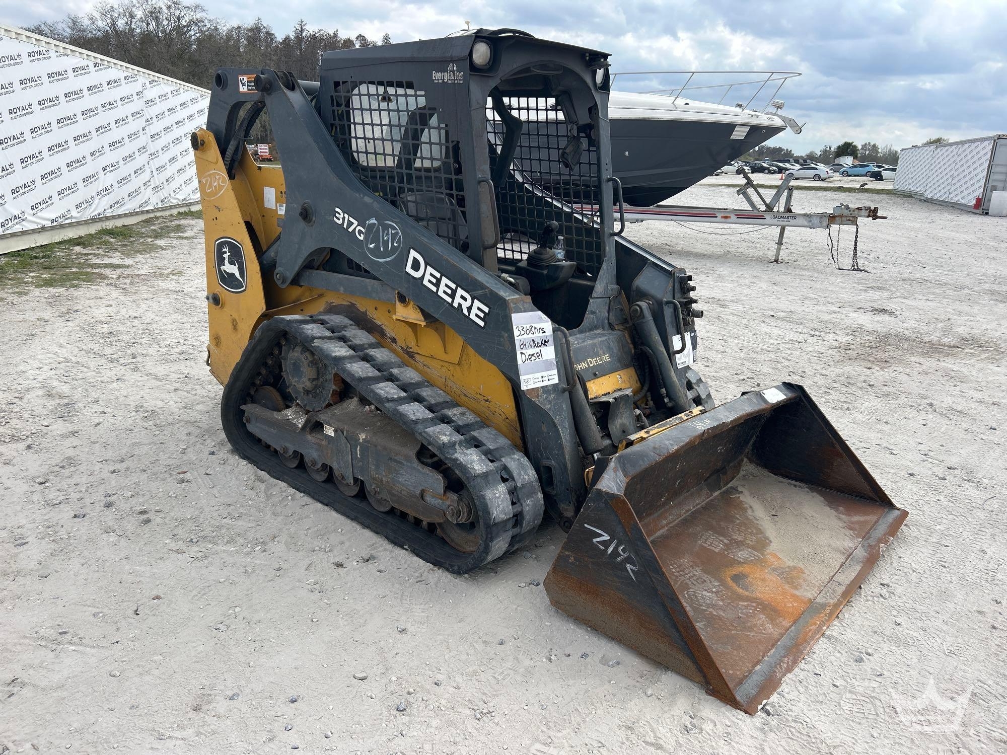 2023 John Deere 317G Compact Track Loader Skid Steer (A64553)