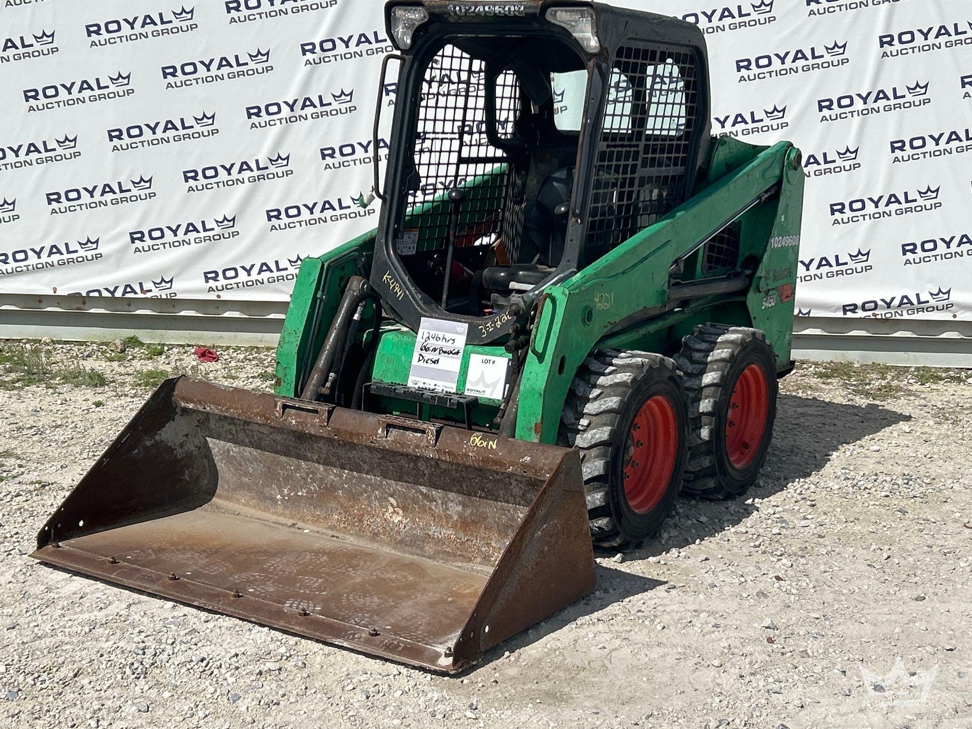 2019 Bobcat S450 Compact Wheel Loader Skid Steer (A61572)