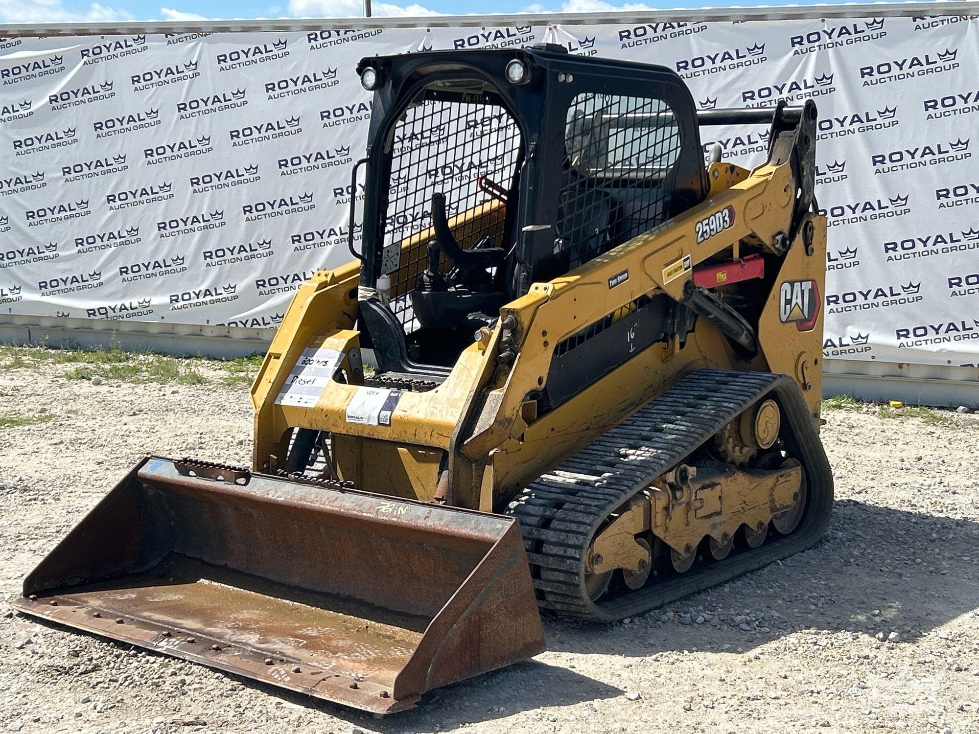 2023 Caterpillar 259D3 Two Speed Compact Track Loader Skid Steer (A64553)