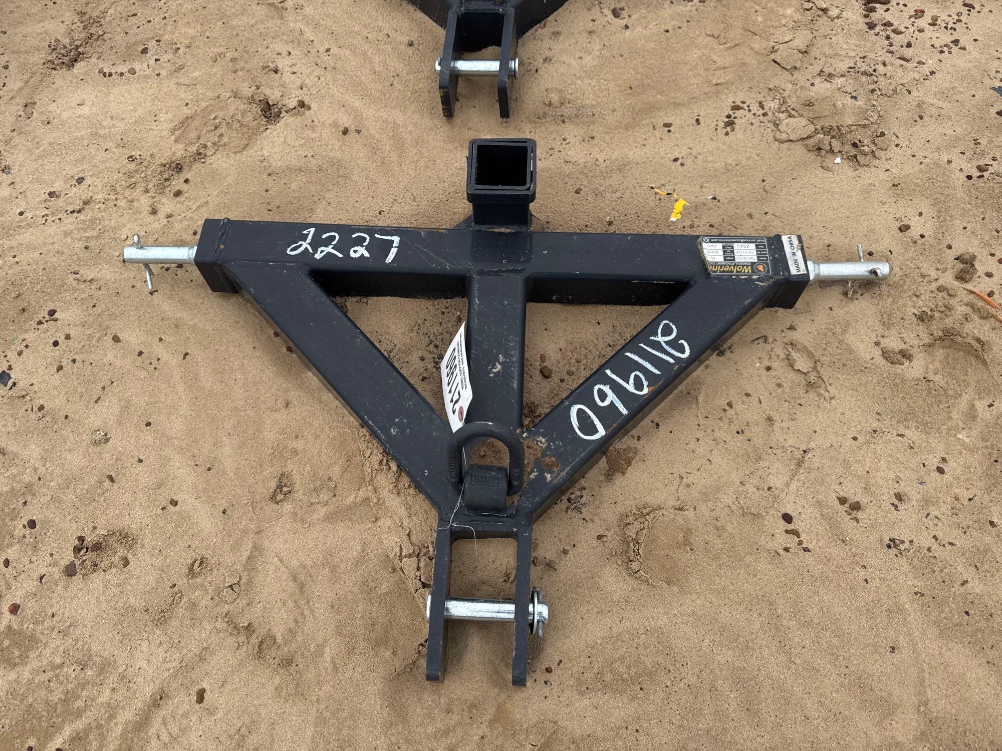 UNUSED WOLVERINE 3PT QUICK HITCH (A64281)