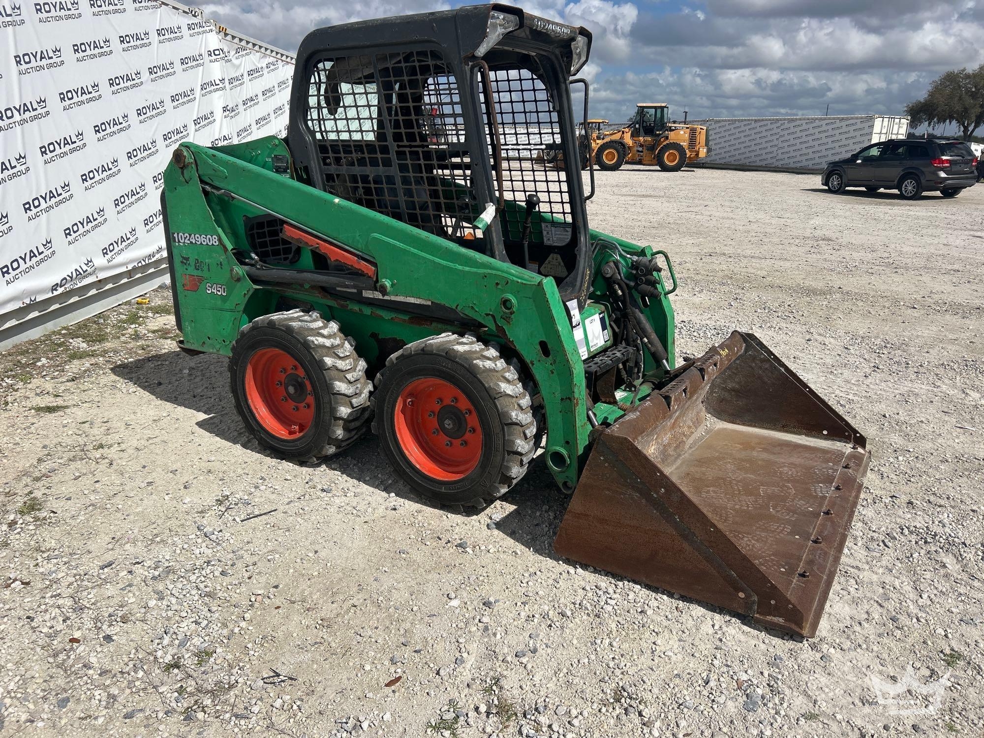 2020 Bobcat S450 Compact Wheel Loader Skid Steer (A64553)