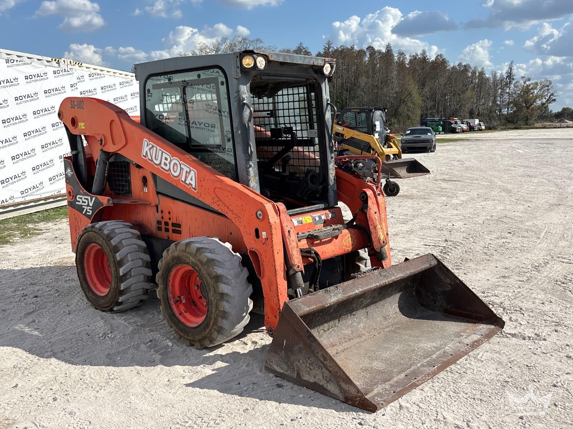 2016 Kubota SSV75 Compact Wheel Loader Skid Steer (A64553)