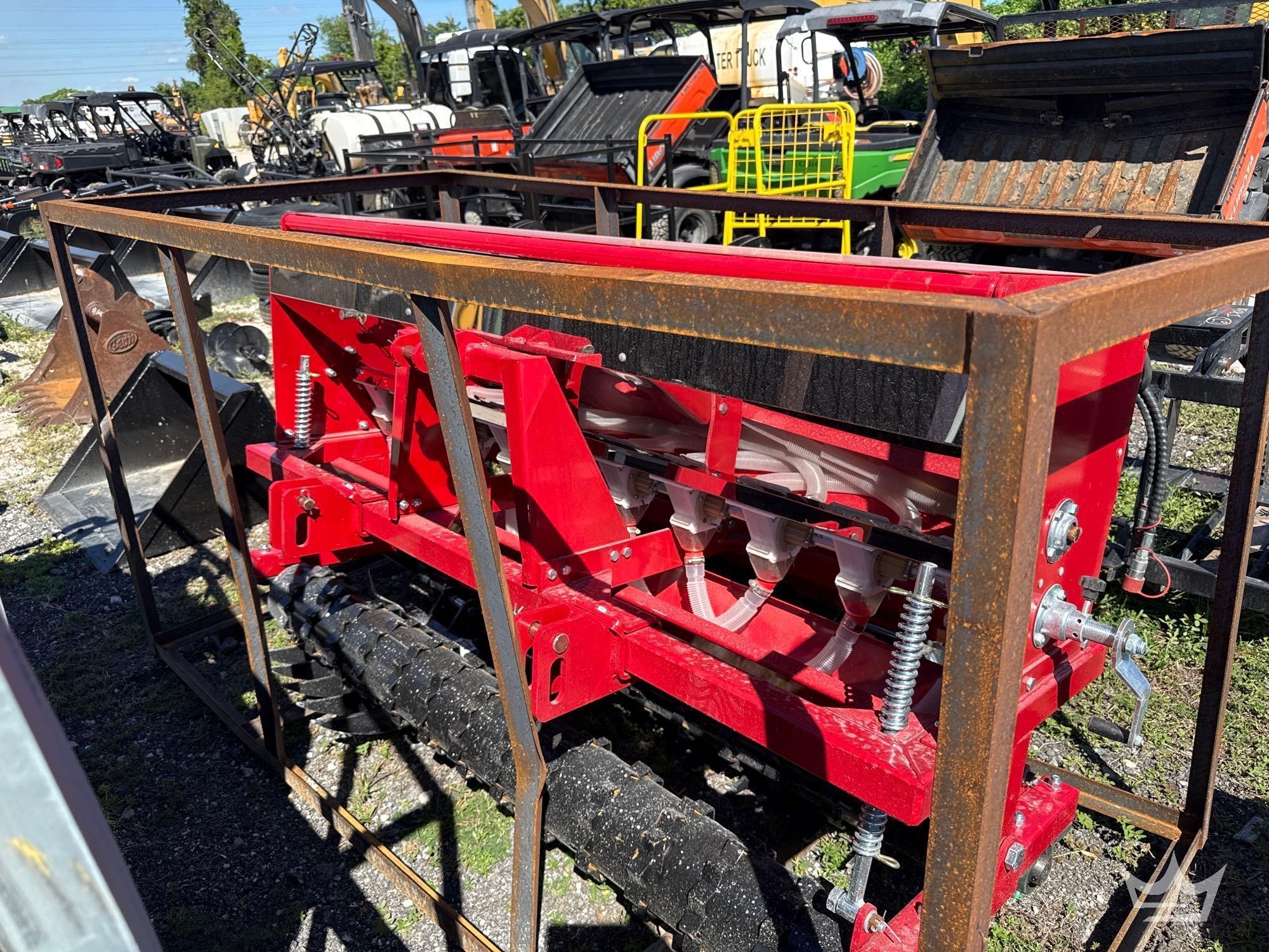 2025 CFG Industrial Till Seed Drill Skid Steer Attachment (A56857)