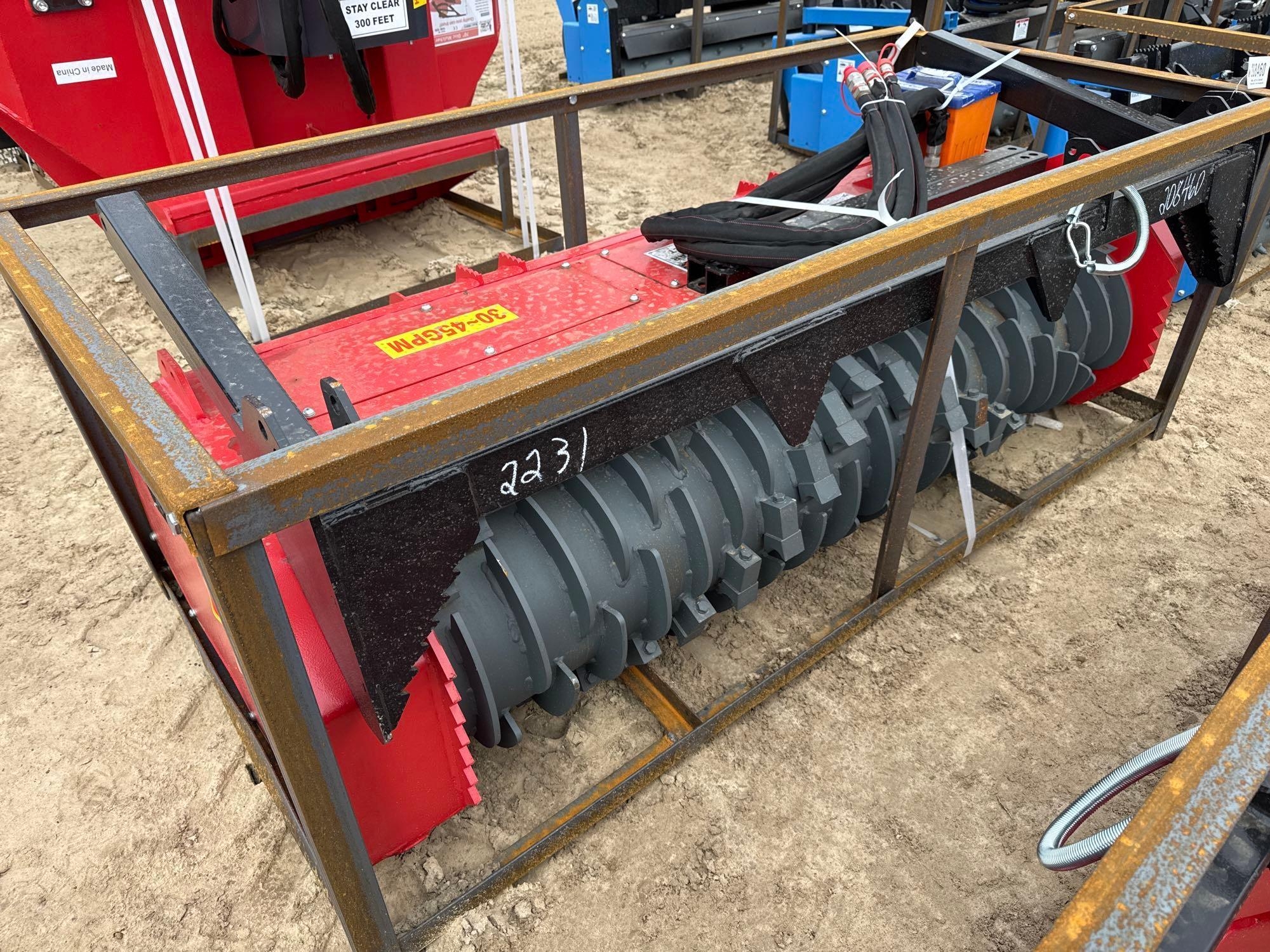 UNUSED RAYTREE RMBD72ST-72" HYD DRUM MULCHER (A60432)