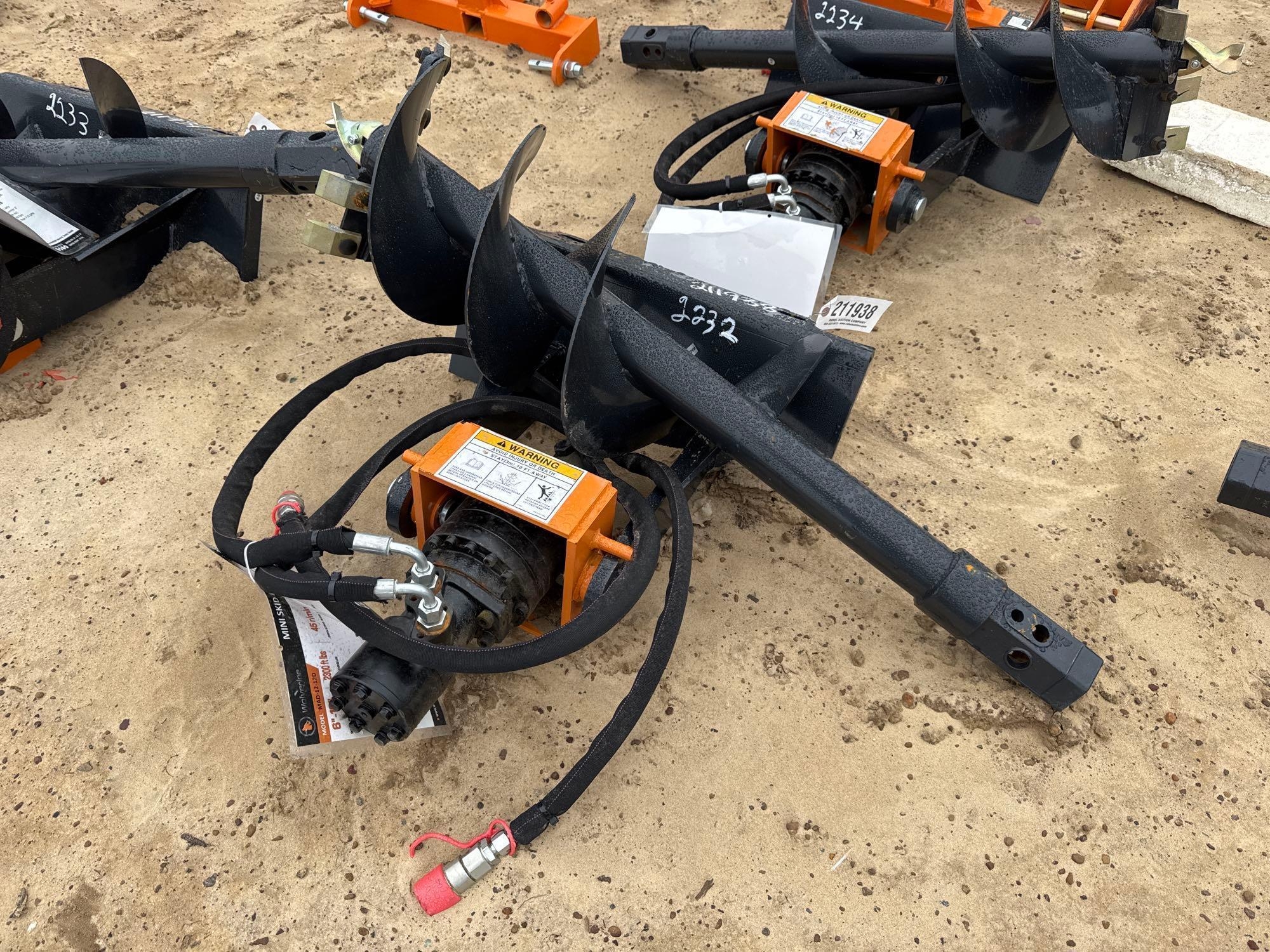 UNUSED WOLVERINE HYD MINI AUGER (A64281)