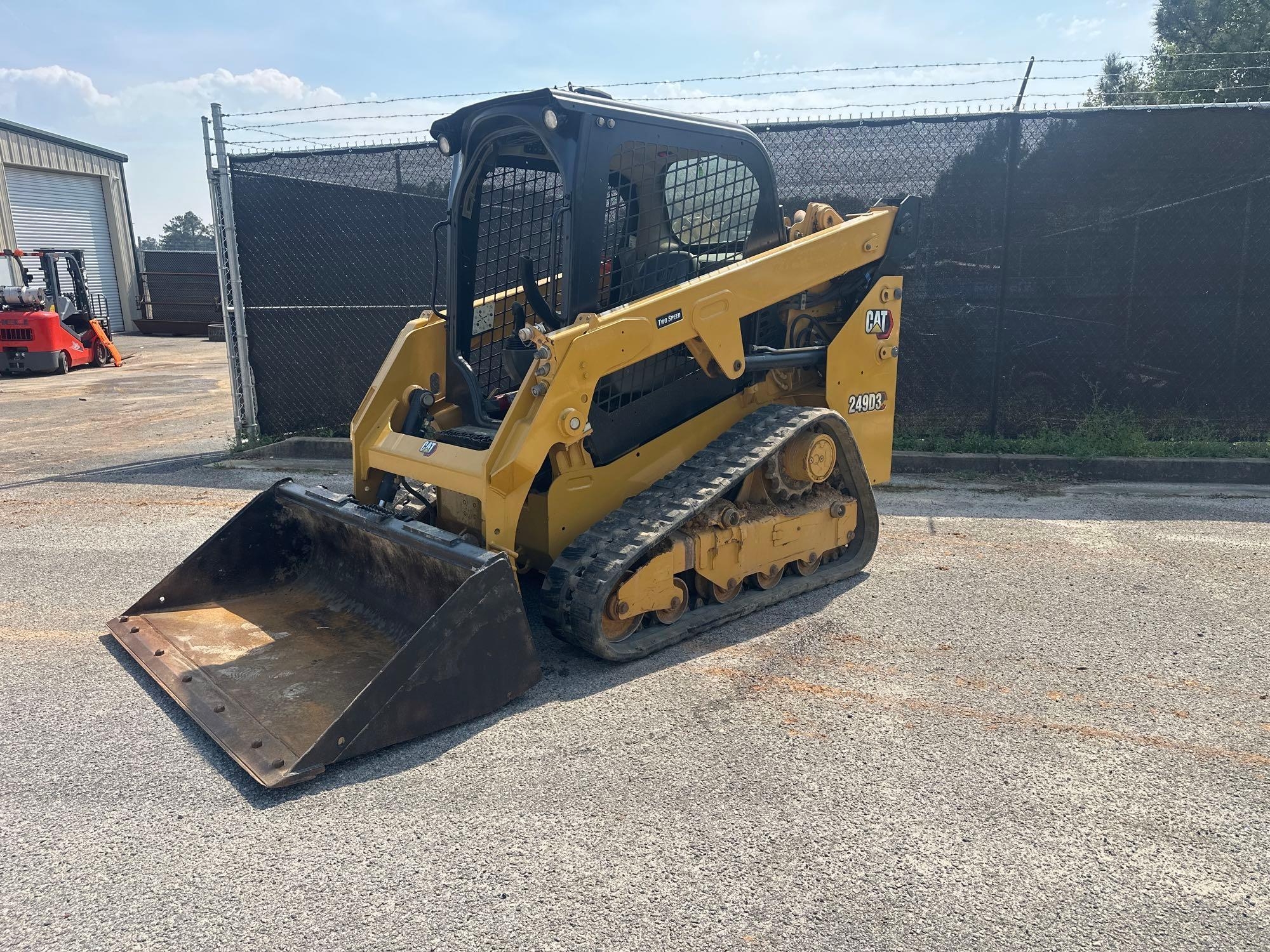 2022 CAT 249D3 Skidsteer (A65579)