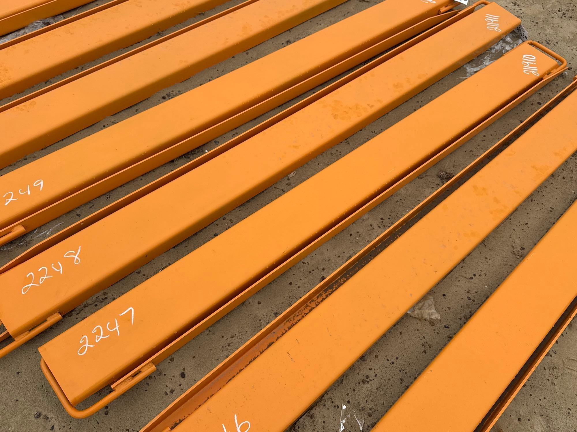 UNUSED WOLVERINE 6' SLIP ON FORK EXTENSIONS (A64281)