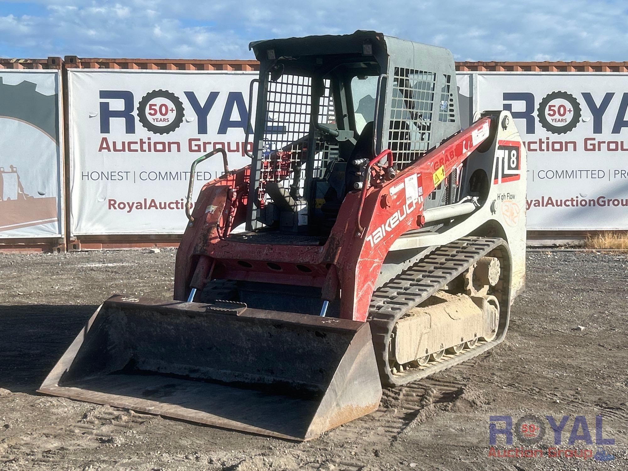 Takeuchi TL8 Compact Track Loader Skid Steer (A55787)