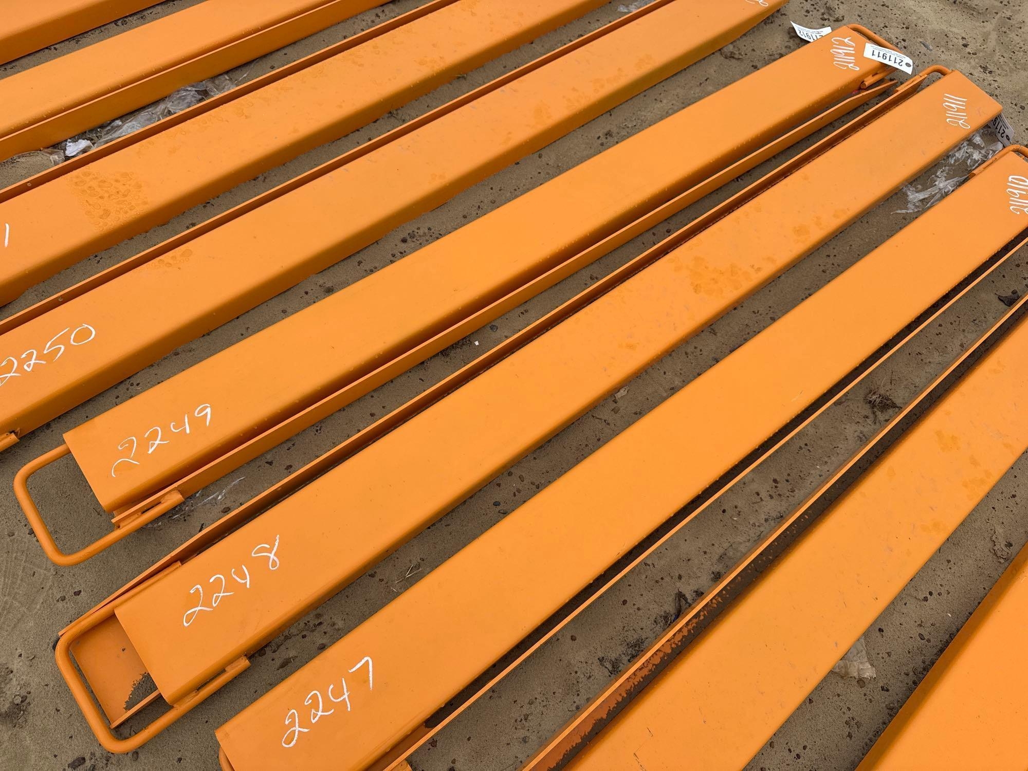 UNUSED WOLVERINE 6' SLIP ON FORK EXTENSIONS (A64281)