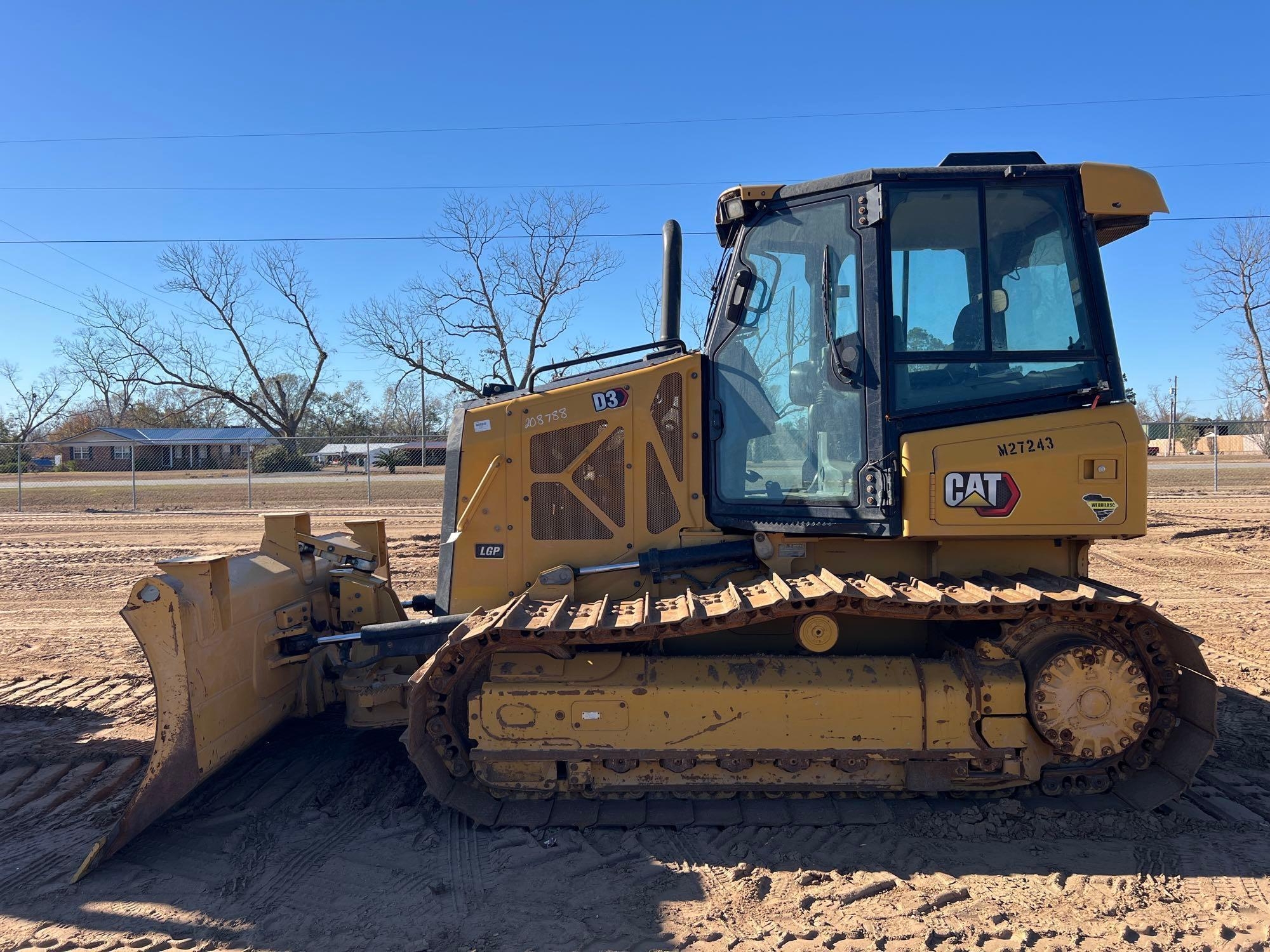2022 CATERPILLAR D3 CRAWLER DOZER (A60429)