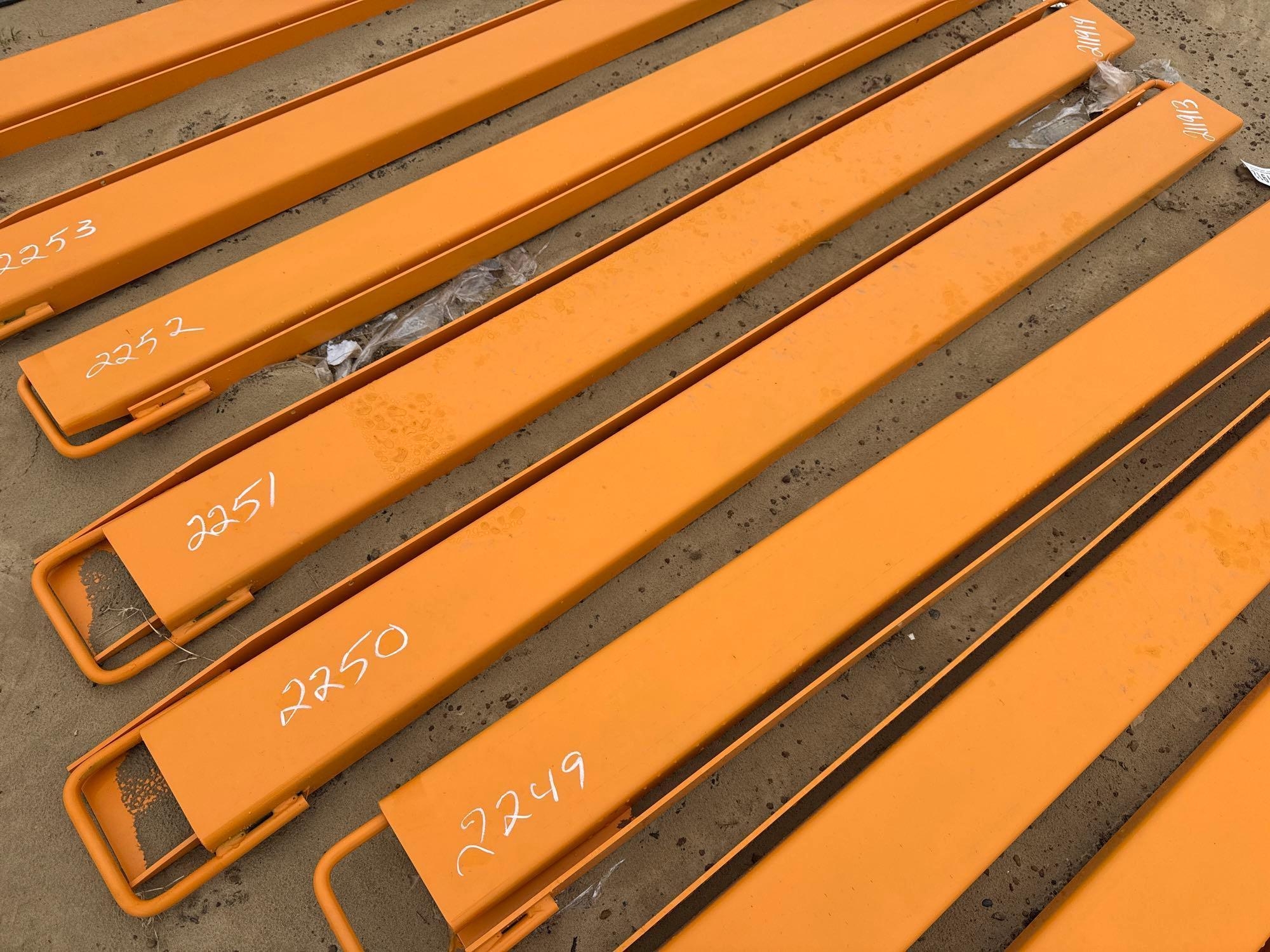 UNUSED WOLVERINE 6' SLIP ON FORK EXTENSIONS (A64281)