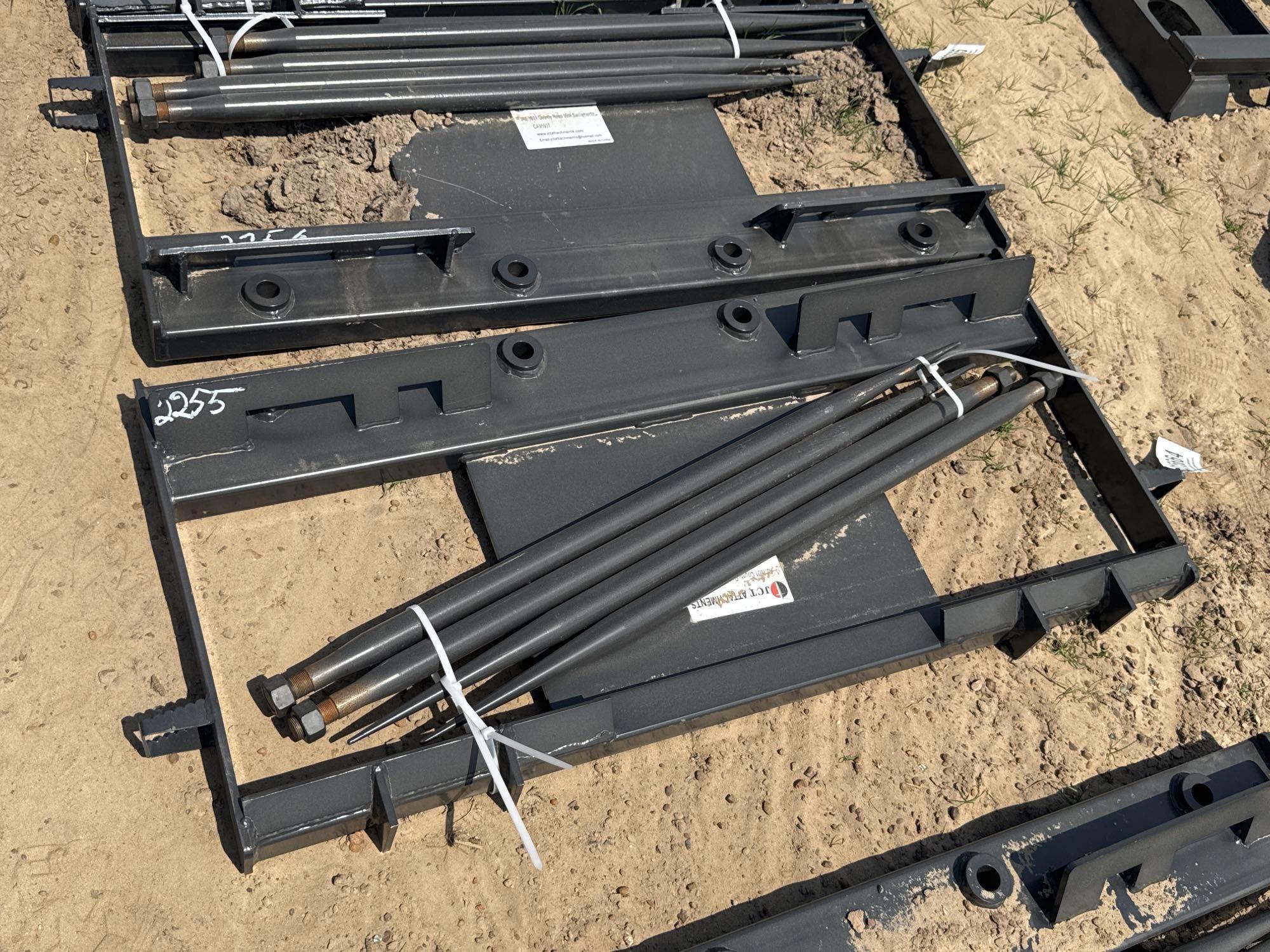 UNUSED JCT QUADRUPLE TINE BALE SPEAR (A65055)