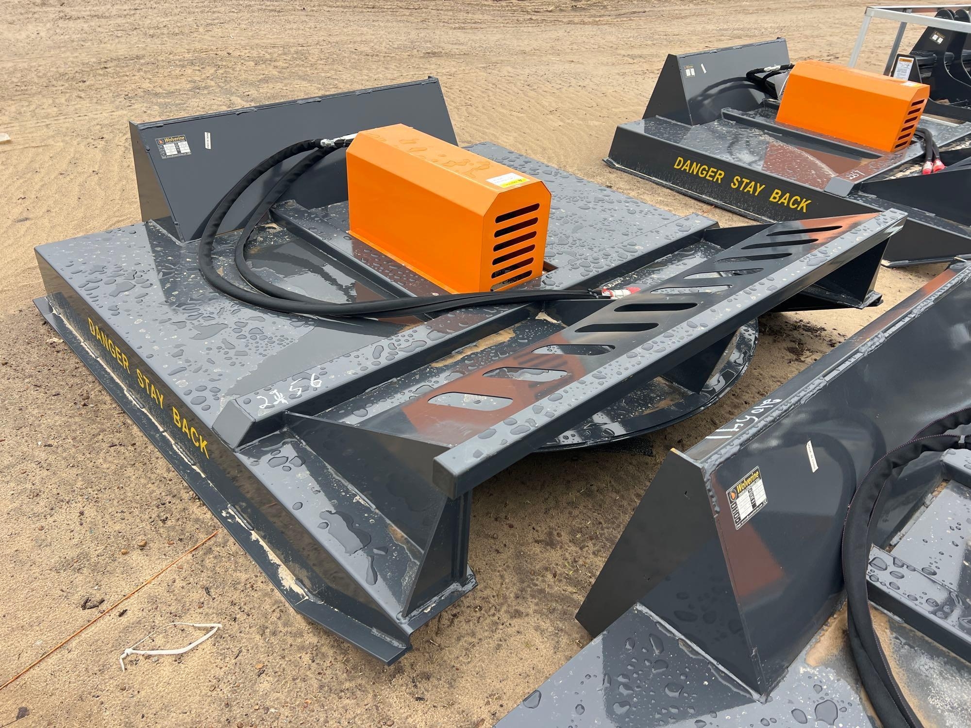 UNUSED WOLVERINE BC-13-72W 72" HYD BRUSH CUTTER (A62131)