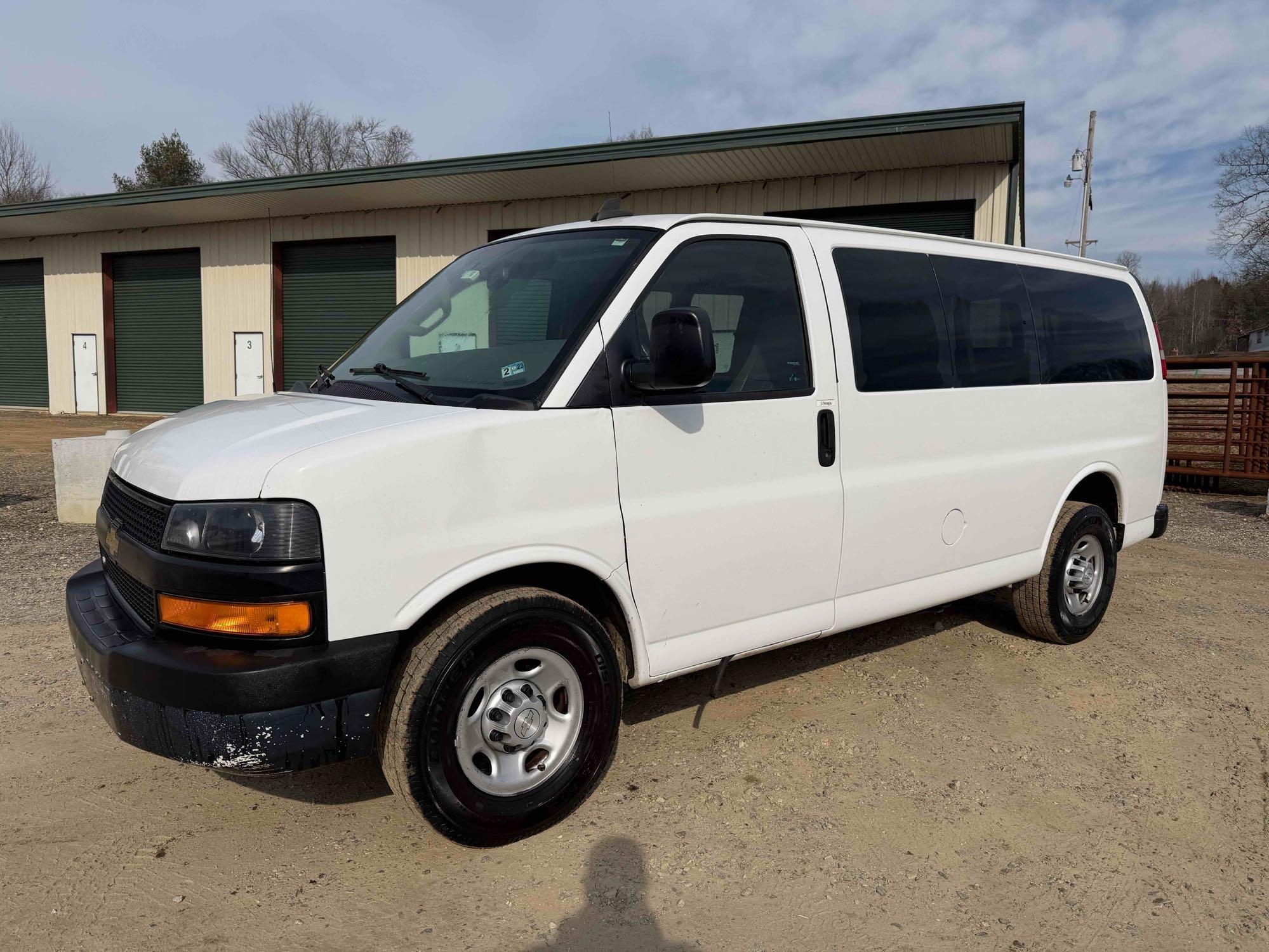 2018 Chevrolet Express Van, VIN # 1GAWGEFGXJ1184696 (A61165)
