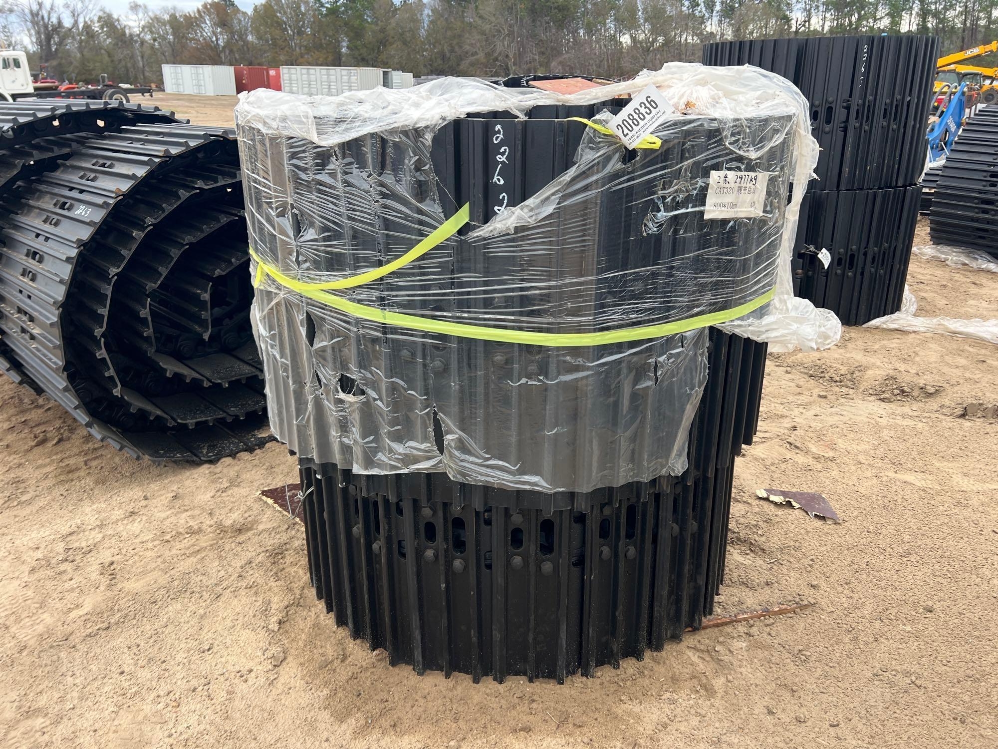 (2) UNUSED 31" X 10 MM EXCAVATOR TRACKS (A60432)