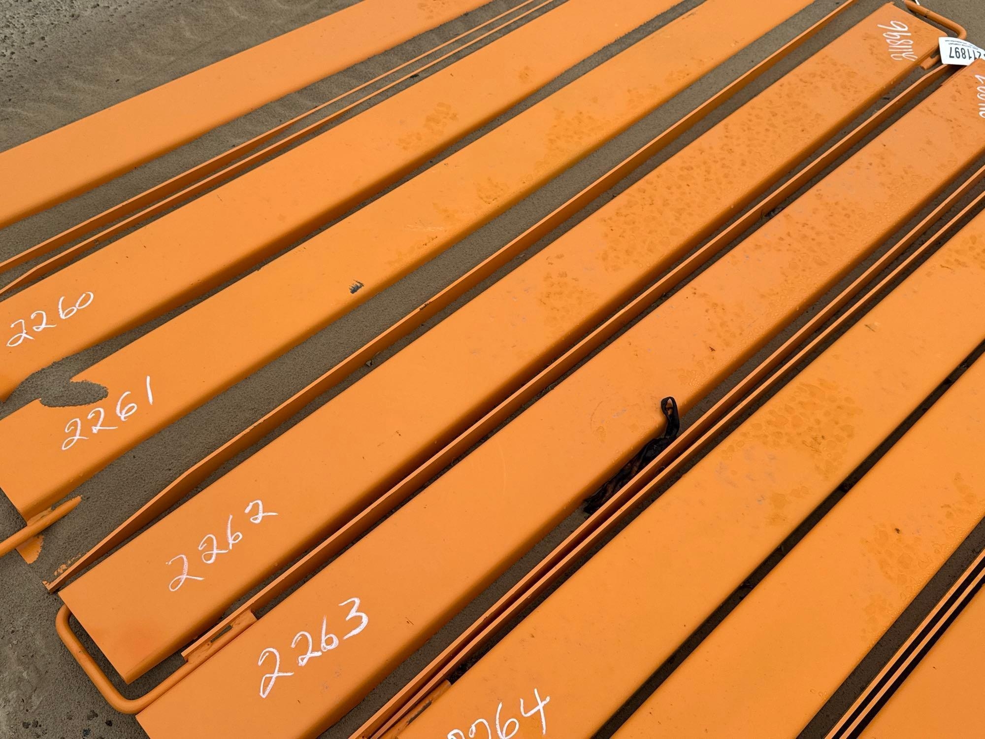 UNUSED WOLVERINE 6' FORK EXTENSIONS (A64281)