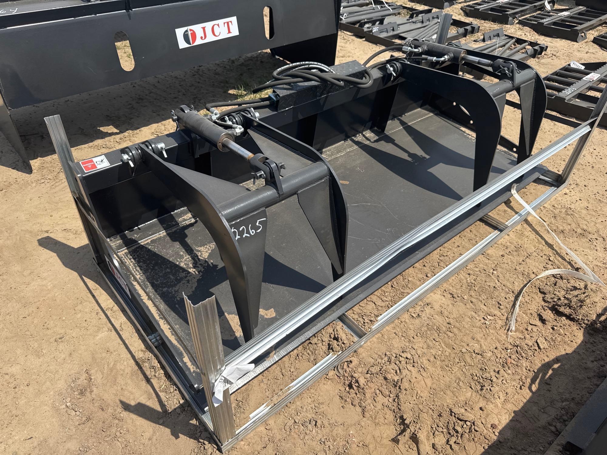 UNUSED JCT 84" HYD GRAPPLE BUCKET (A65055)