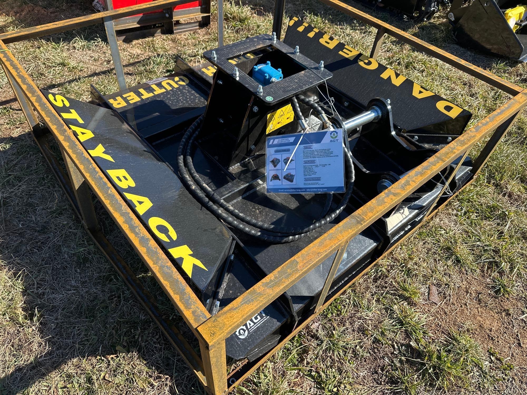 New/Unused Brush Cutter for Excavator (A61166)