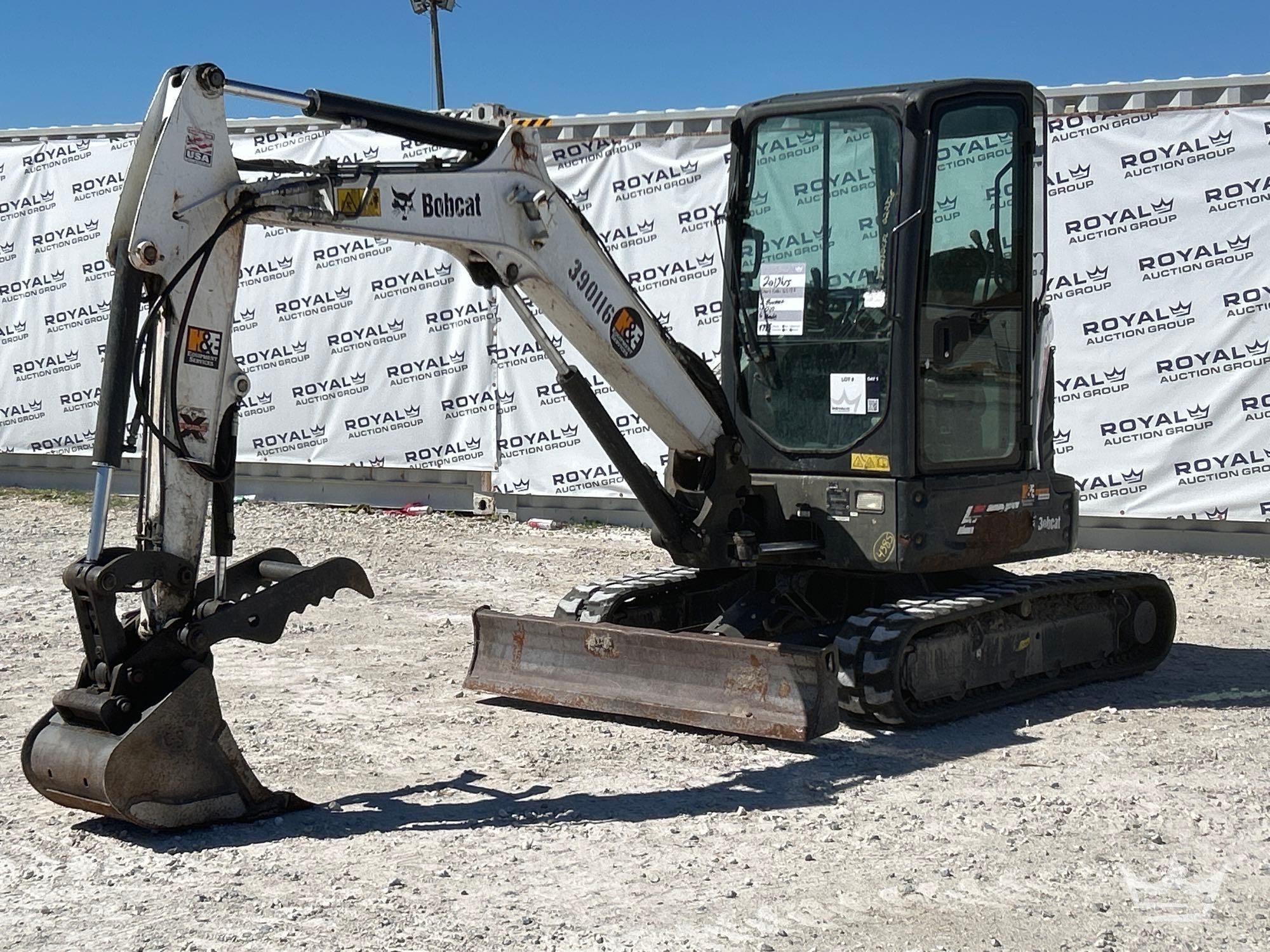 2018 Bobcat E35i Mini Excavator (A61572)