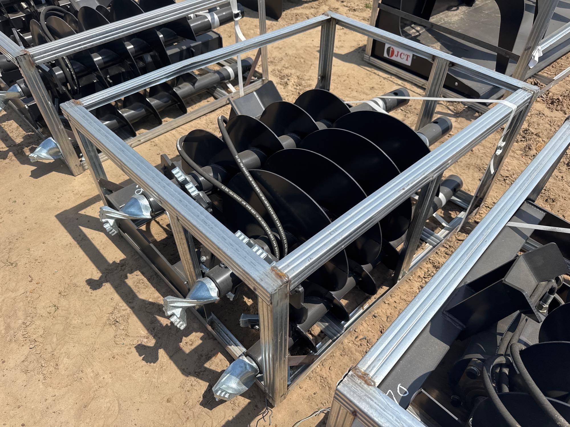 UNUSED JCT HYD AUGER DRIVE AND BITS (A65055)