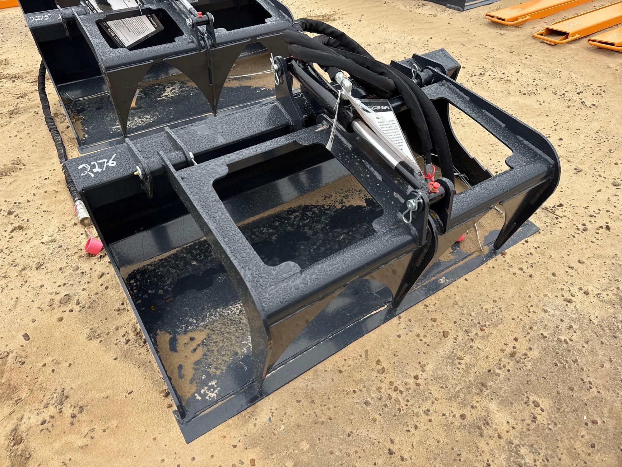 UNUSED WOLVERINE 44" HYD MINI STUMP GRAPPLE (A64281)
