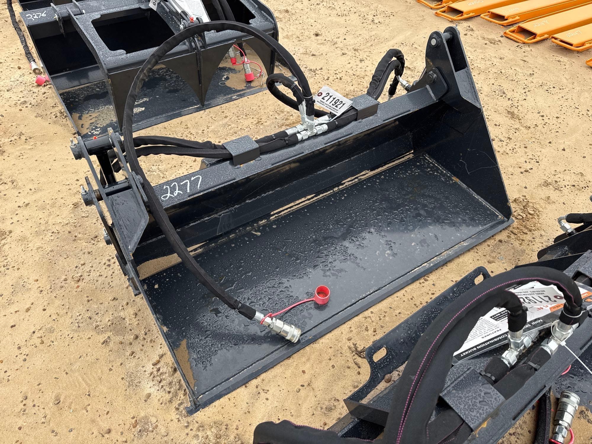 UNUSED WOLVERINE MCB-11-48W 48" HYD 4N1 BUCKET (A64281)