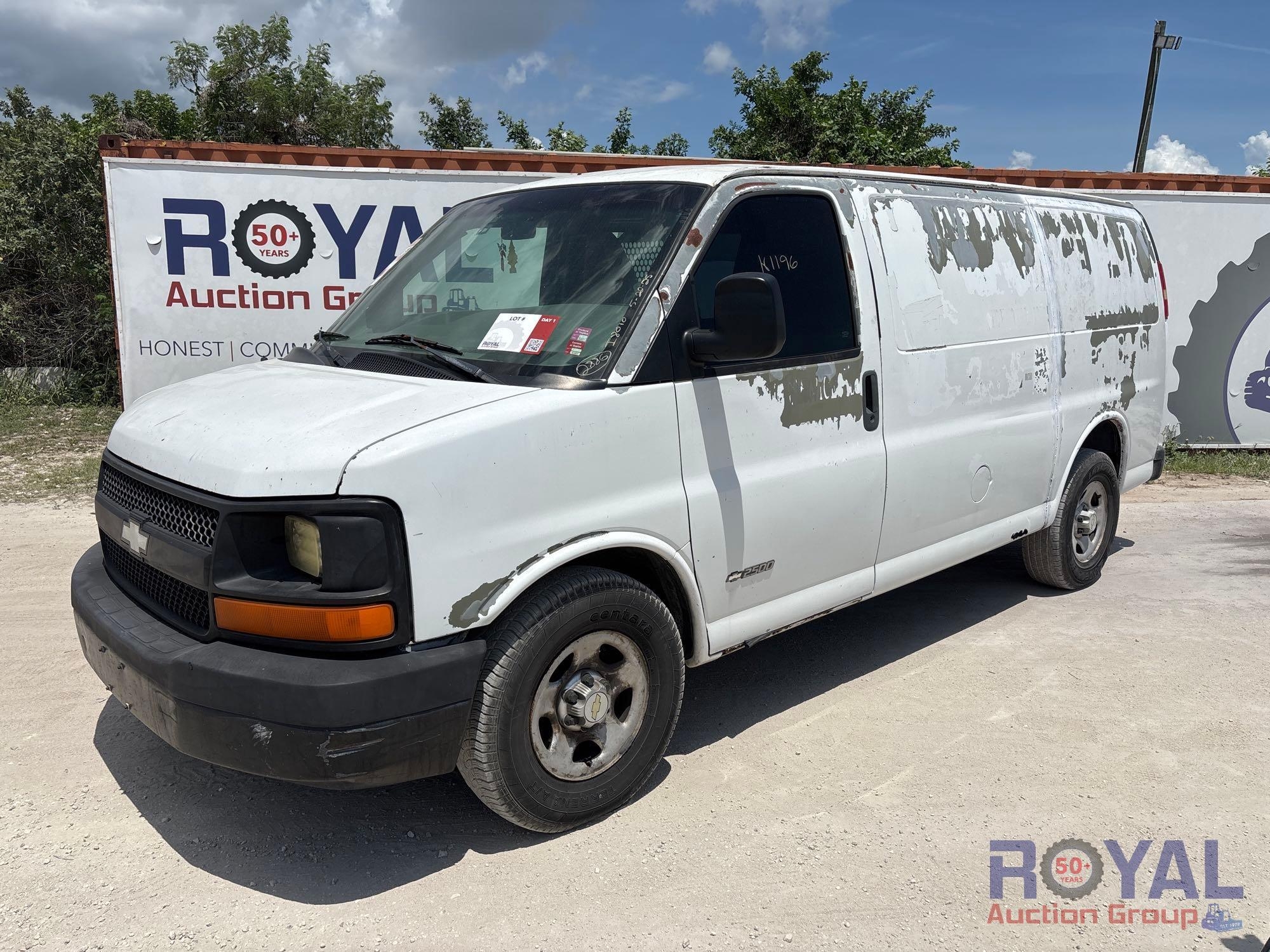 2003 Chevrolet Express 1500 Cargo Van (A46683)