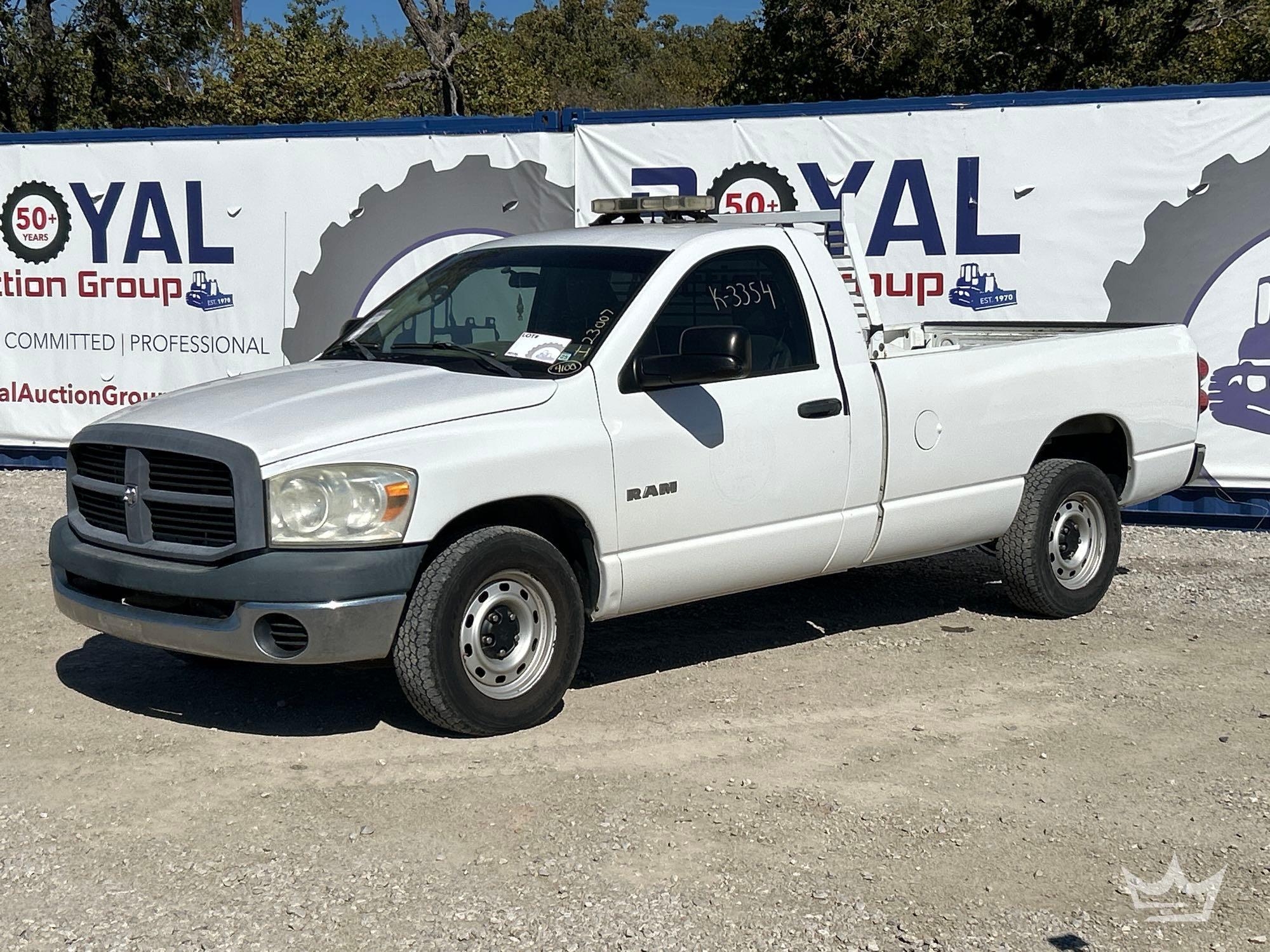 2008 Dodge Ram 1500 Pickup Truck (A55973)