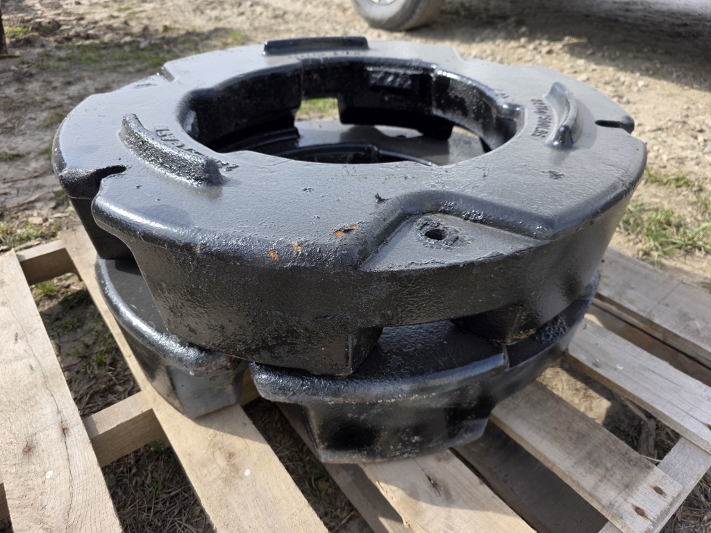 (2) Rear Case 500 lb Wheel Weights (A66408)