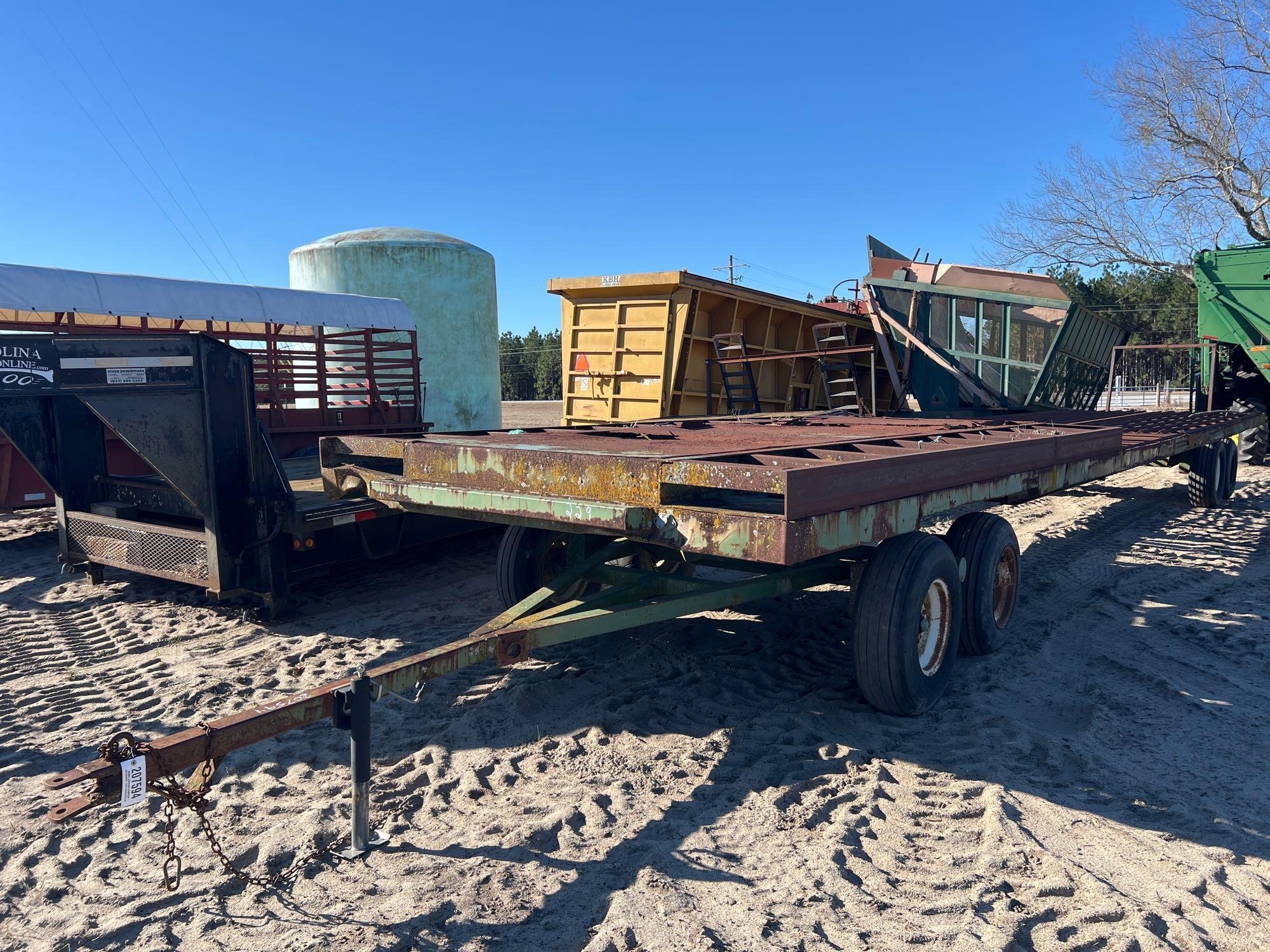 HARRELL 40' FLAT TRAILER (A63290)