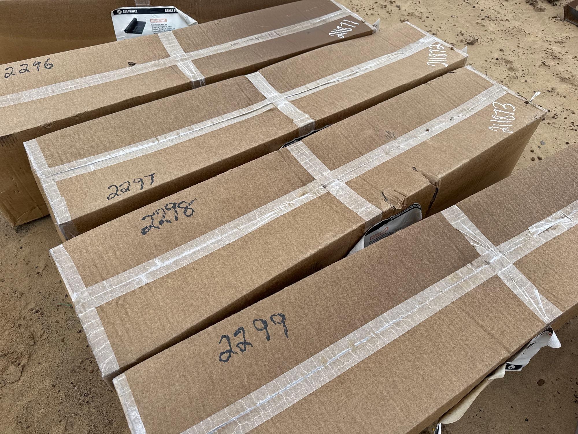 UNUSED 4' X 300' ROLL ATS POWER GRASS PROOF CLOTH (A64281)