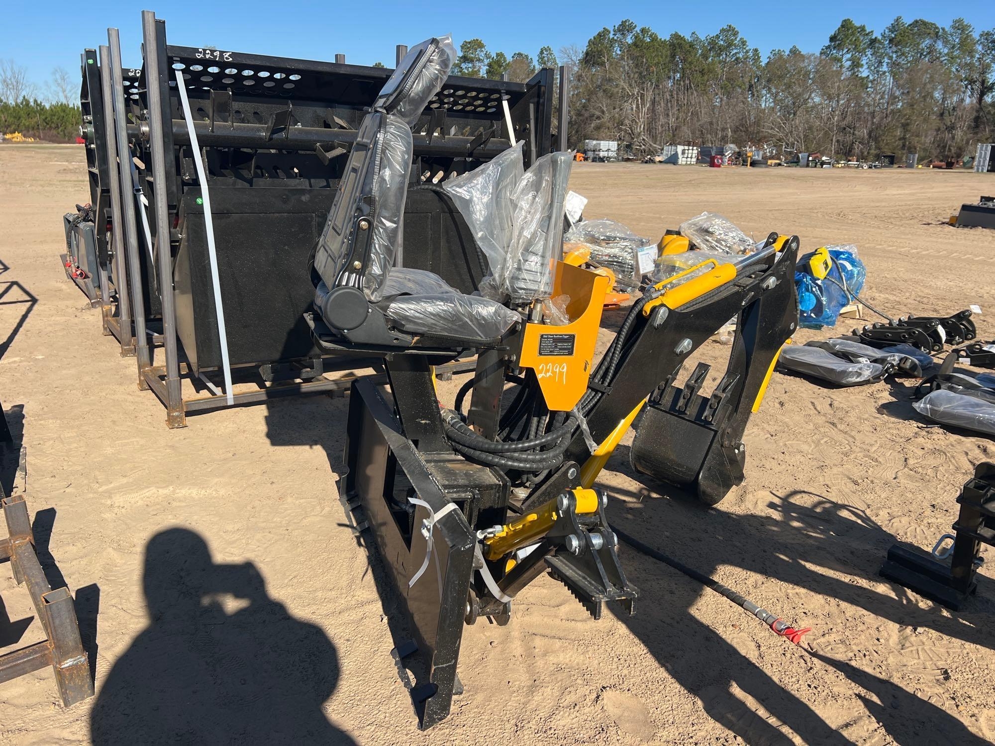 UNUSED FUTURE BD98-98" HYD BACKHOE DIGGER (A60432)